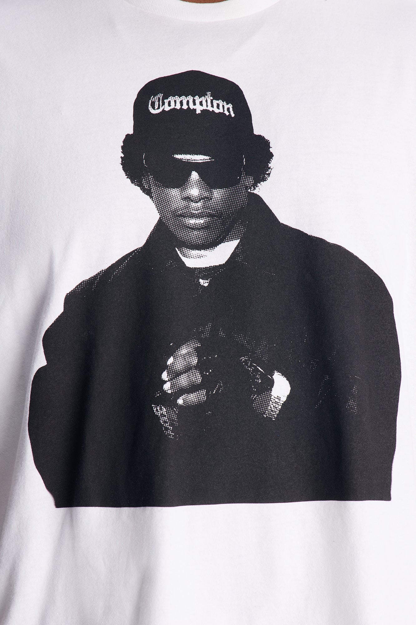 Eazy E Cruisin Boxy Short Sleeve Tee - White