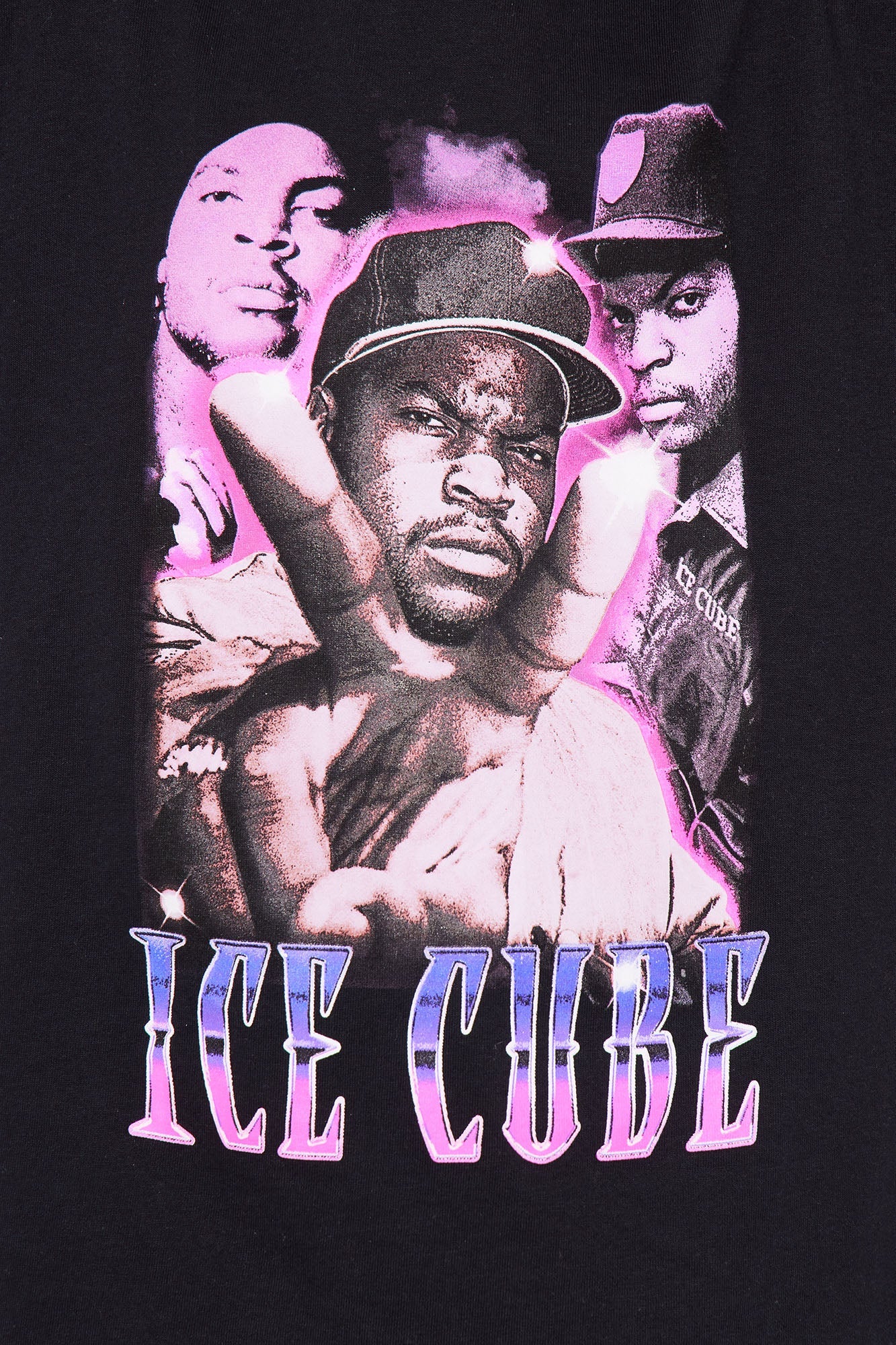 Mini Check Yo Self Ice Cube Top - Black/Purple