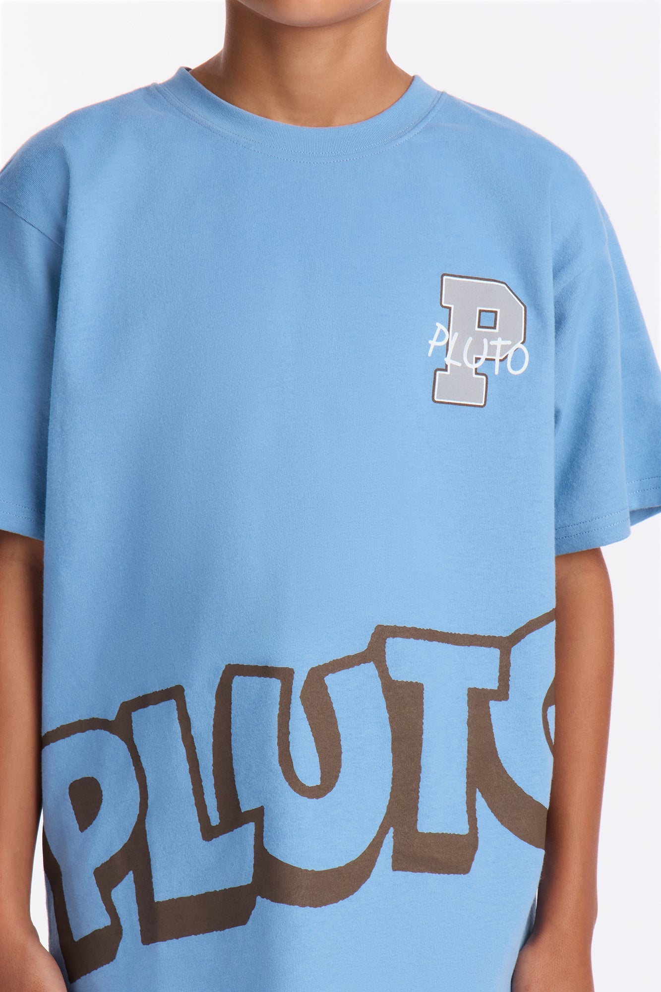 Mini Disney Pluto Attitude Premium Short Sleeve Tee - Indigo