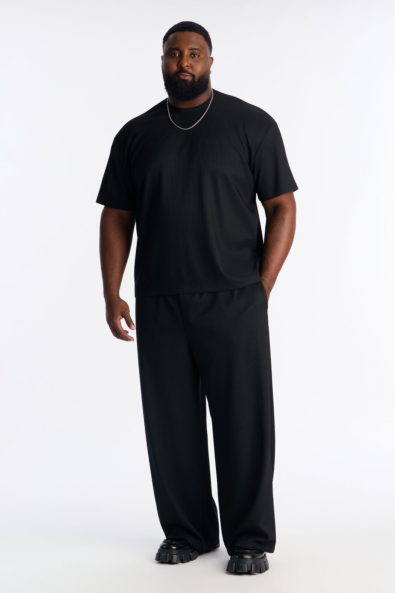 Show Up Baggy Pant - Black