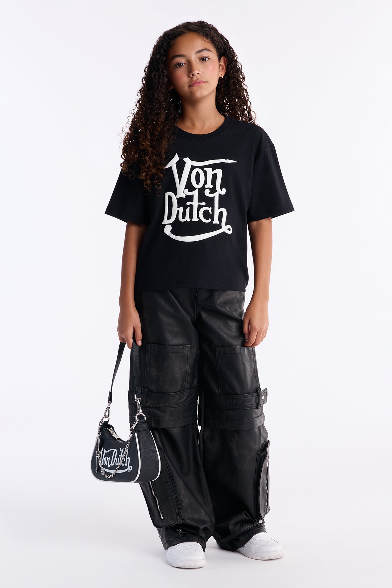 Mini Von Dutch Vintage Vandal Tee - Black