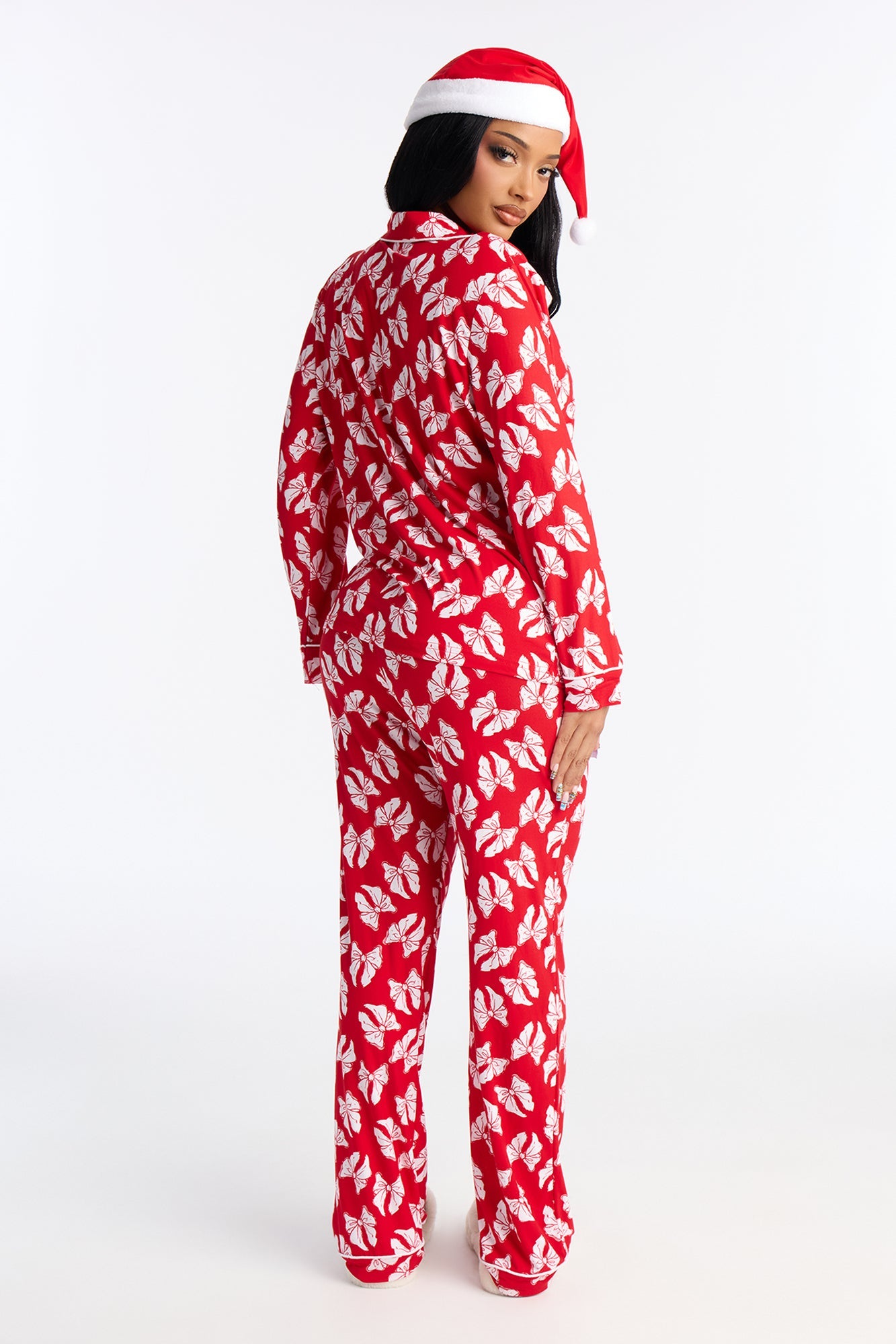 Christmas Present 3 Piece PJ Pant Set - Red