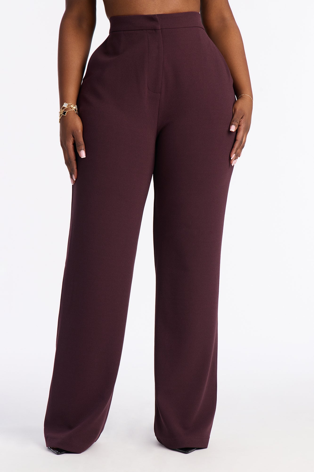 Core Competency Straight Leg Trouser - Chocolate