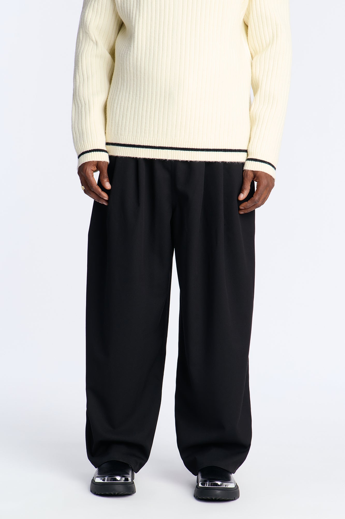 Baggy Grier Flow Pant - Black