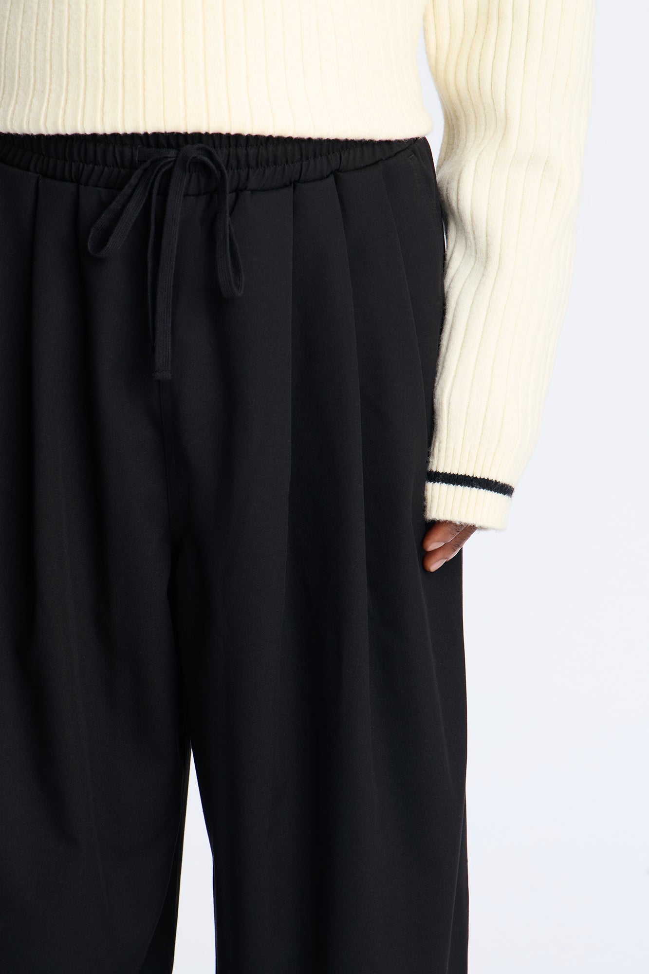 Baggy Grier Flow Pant - Black