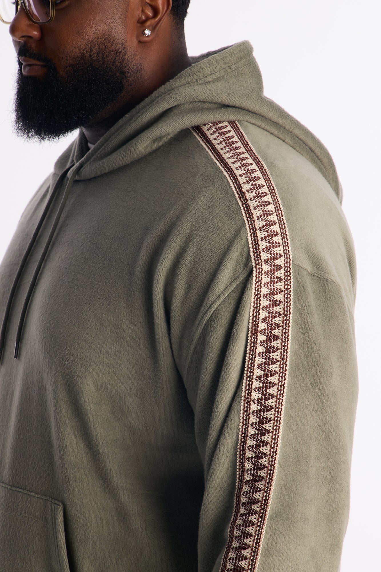 Wooley Taped Hoodie - Green