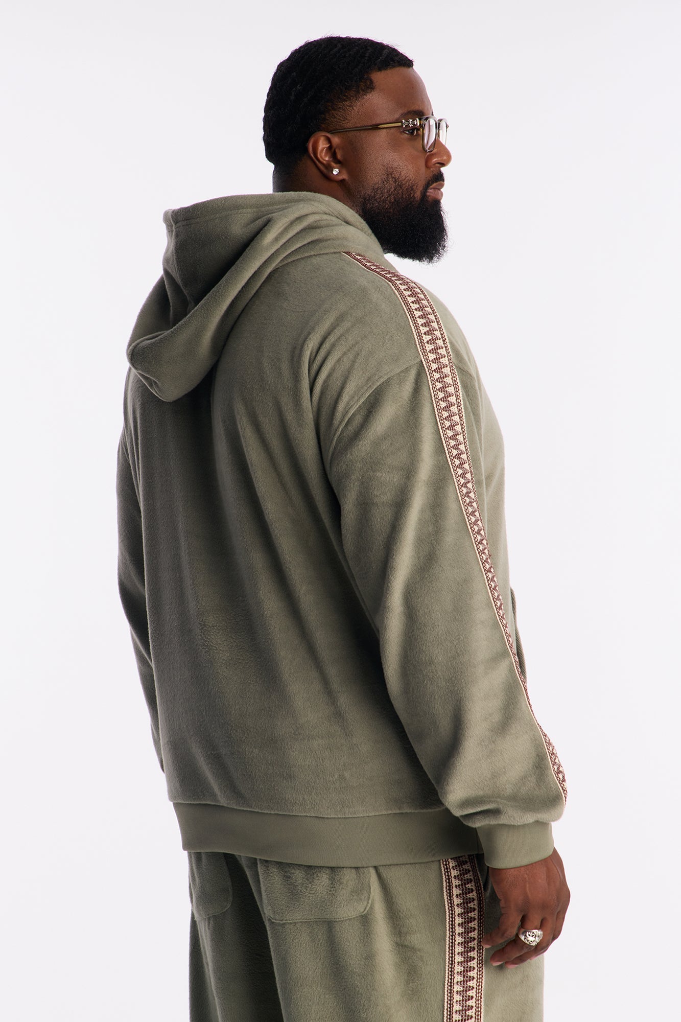 Wooley Taped Hoodie - Green