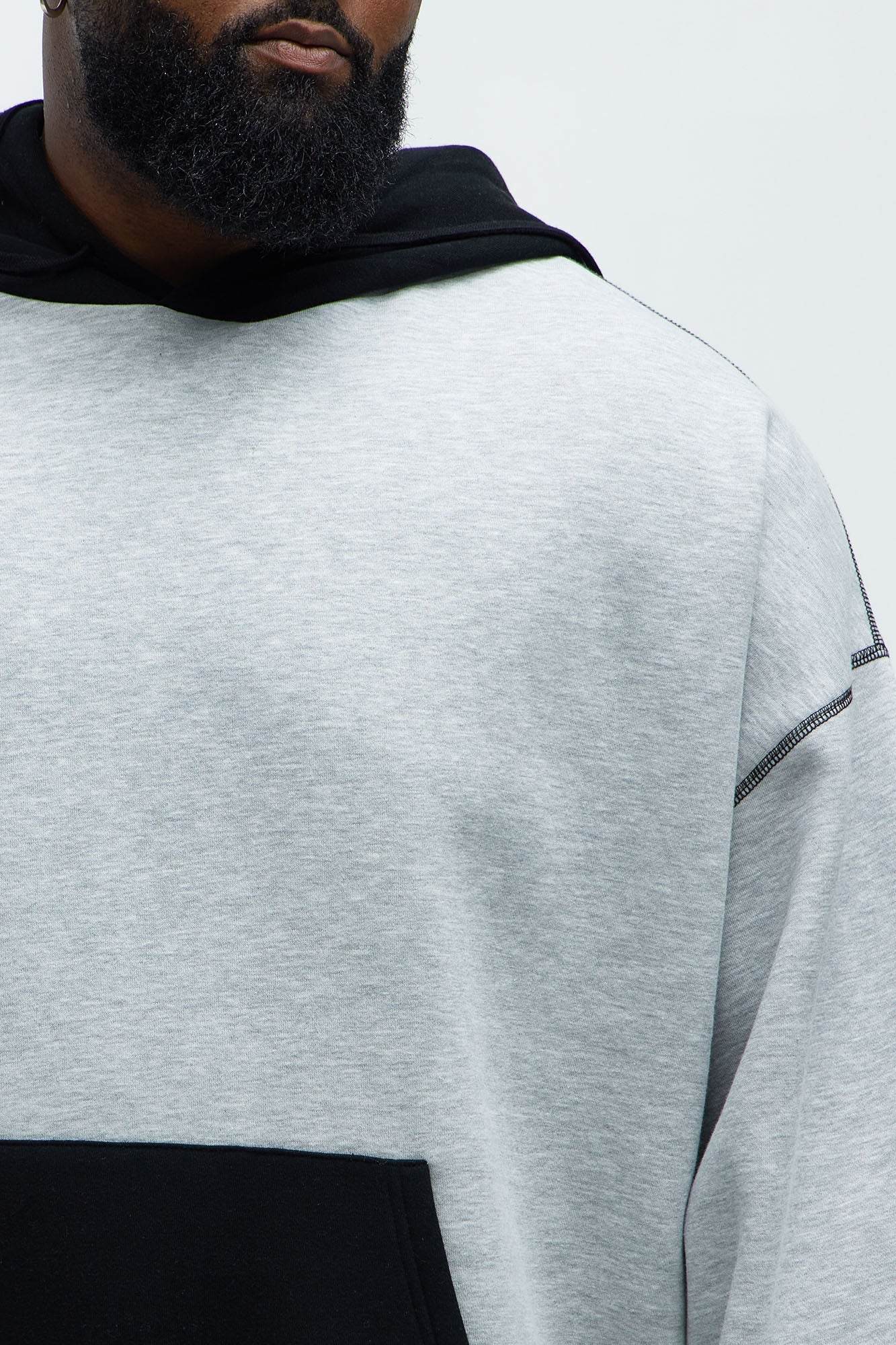 Tyson Now You See Me Hoodie - Grey/combo