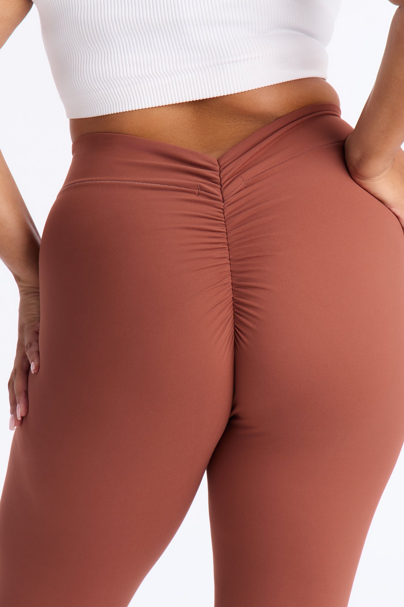 Sunrise Stretch Super Soft Active Legging - Mocha