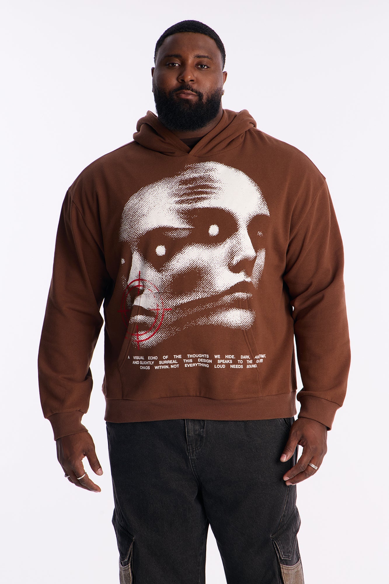 Echoes Hoodie - Brown