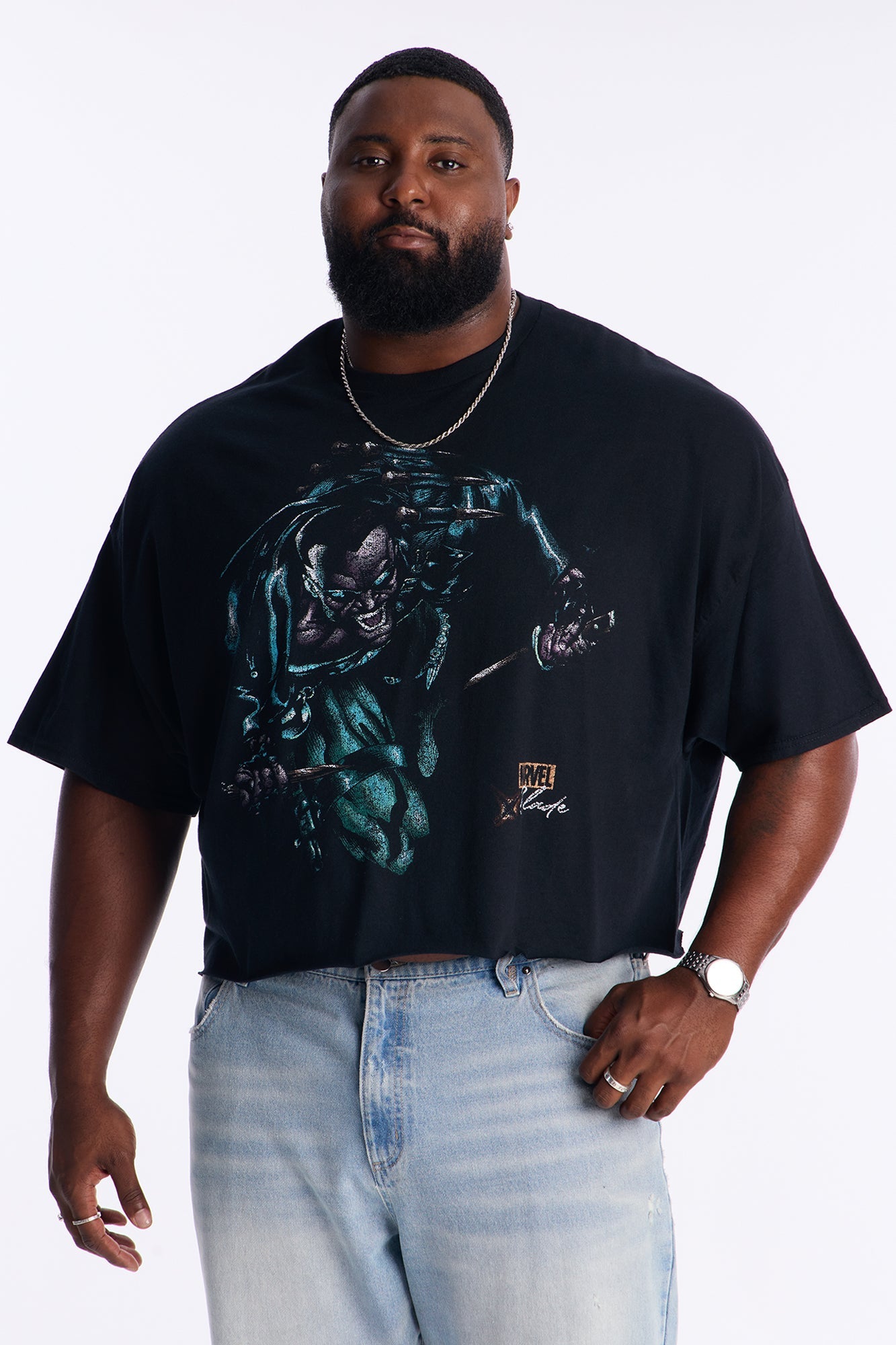 Marvel Blade The Vampire Slayer Short Sleeve Tee - Black
