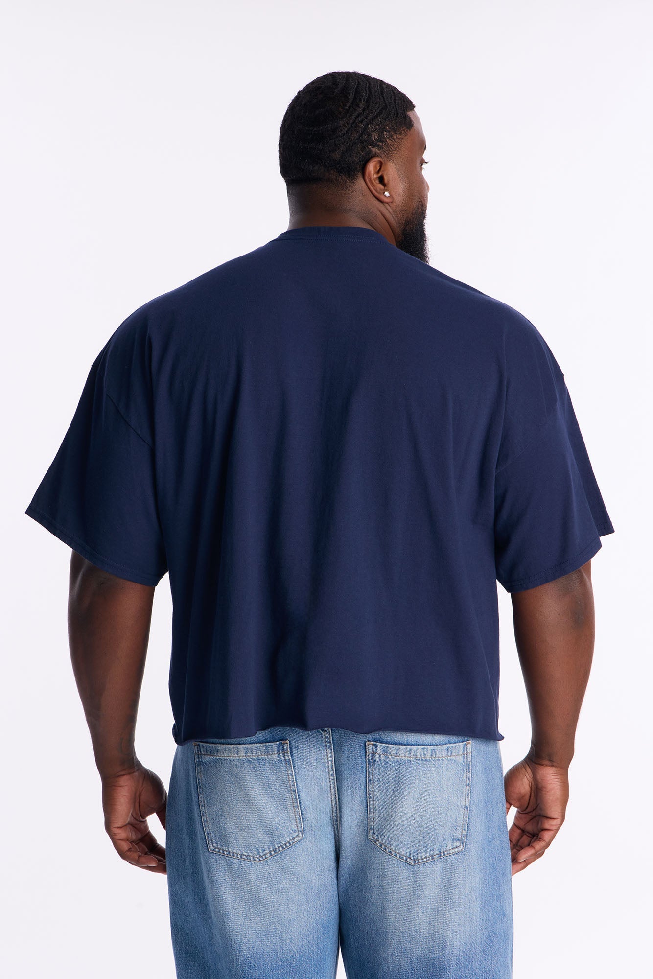 Marvel Dr Doom Infinity Stones Short Sleeve Tee - Navy