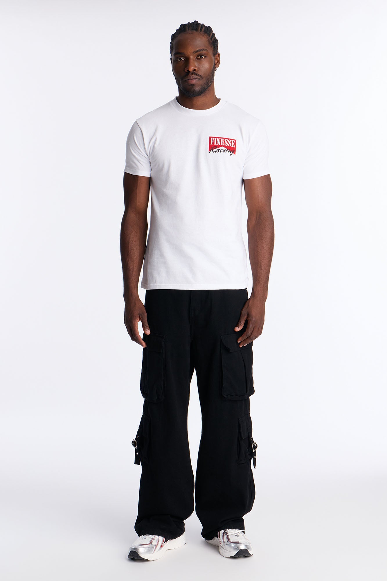 International Finesse Racing Short Sleeve Tee - White