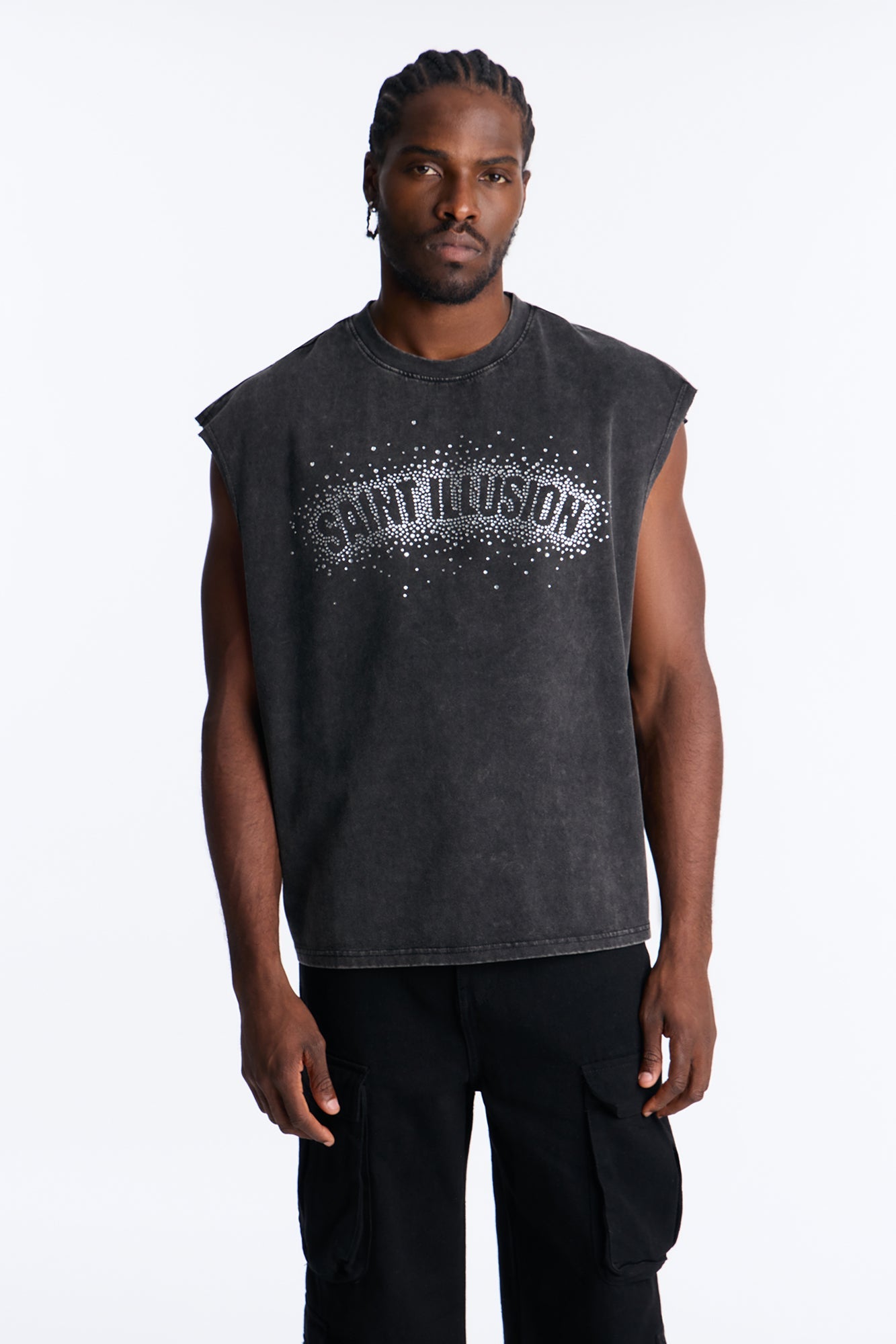 Saint Illusion Muscle Tee - Black