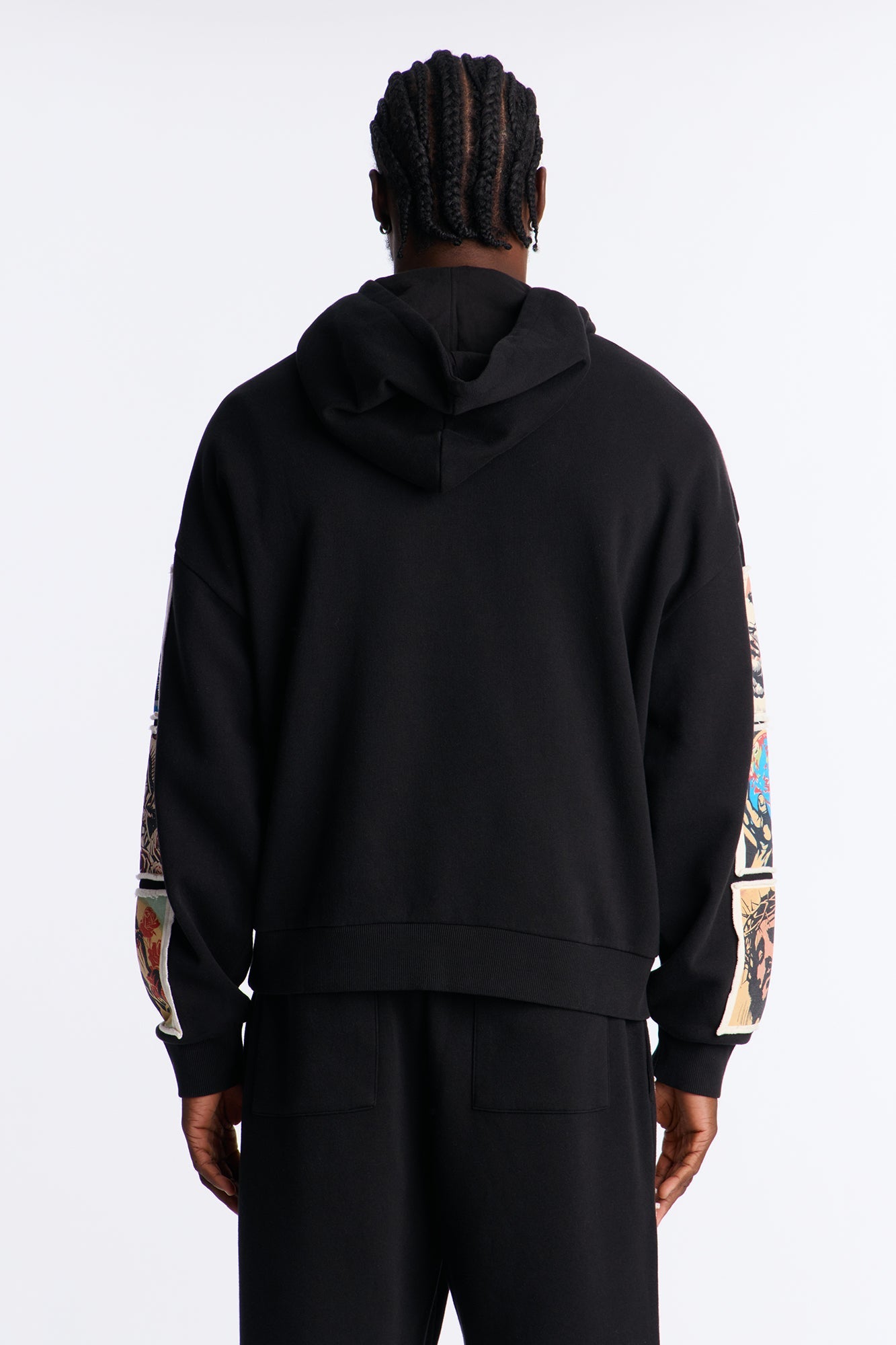 God Made Oversized Hoodie - Black