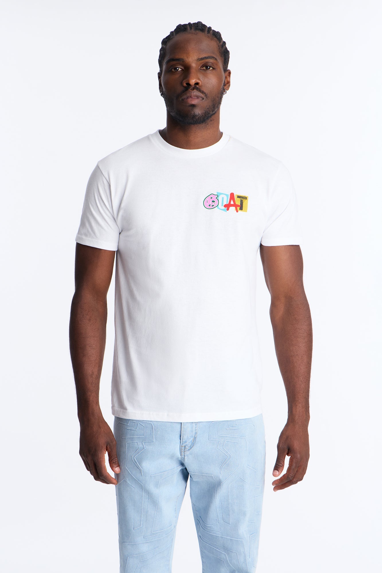 GOAT Worldwide Limited Edition Short Sleeve Tee - White