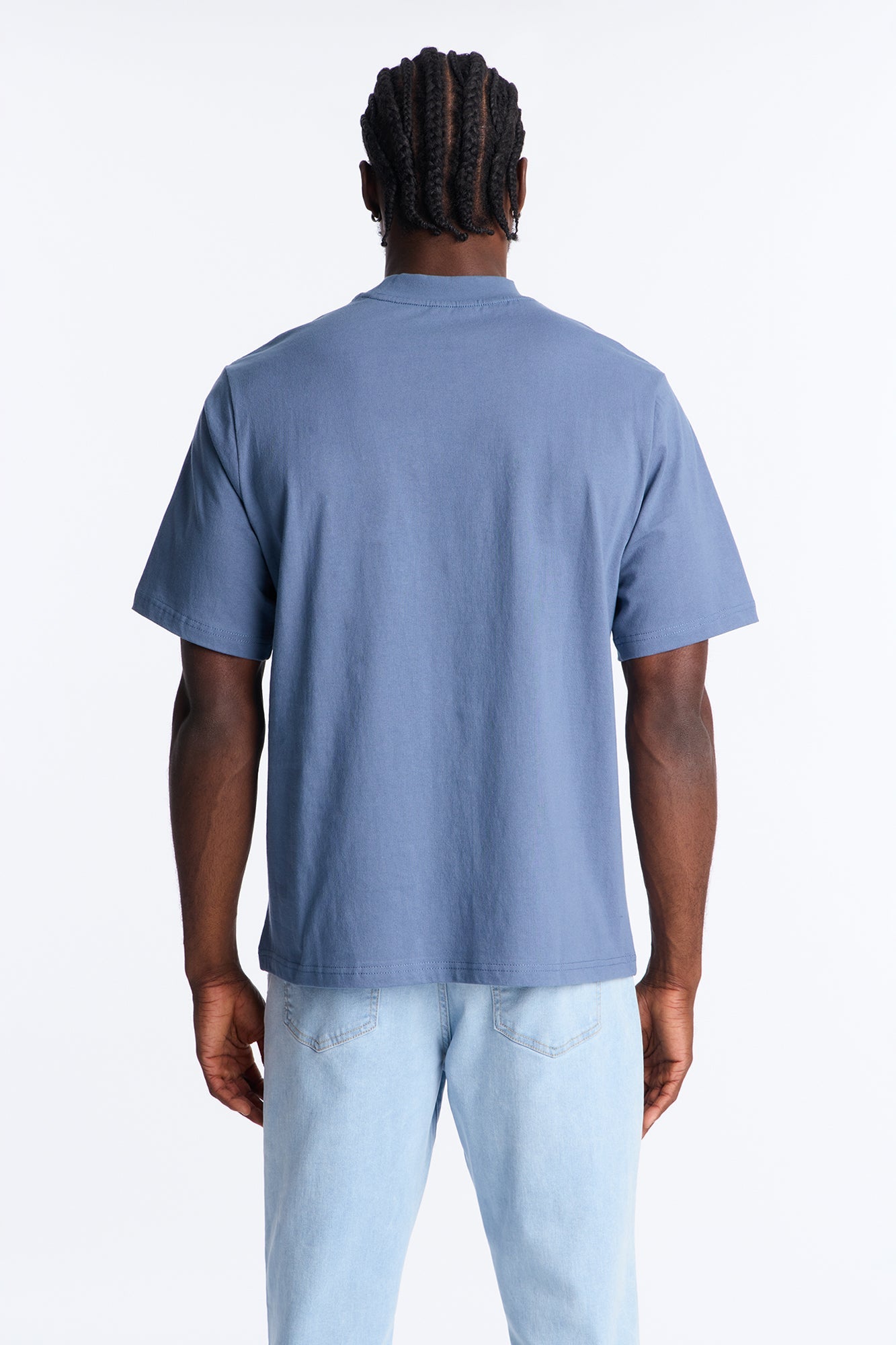 Oversized Heavyweight Tee 240GSM - Indigo