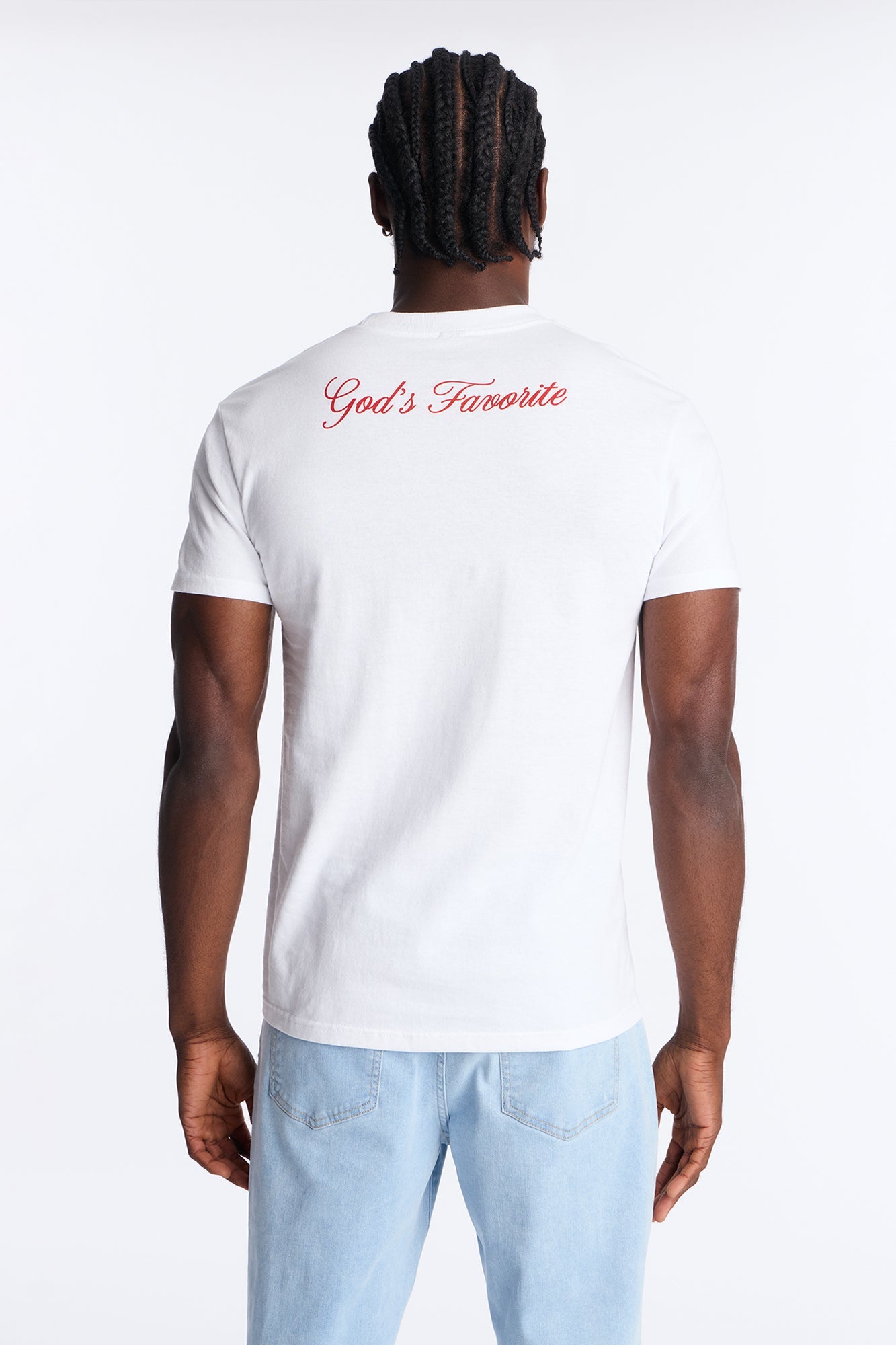 Highly Favored Short Sleeve Tee - White