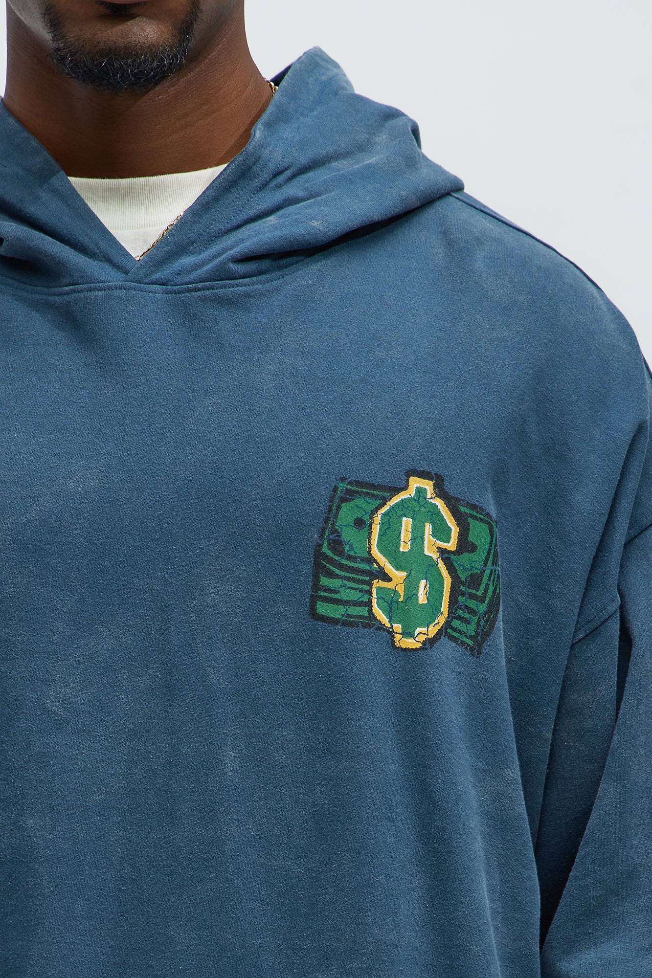 Cash Is King Hoodie - Blue