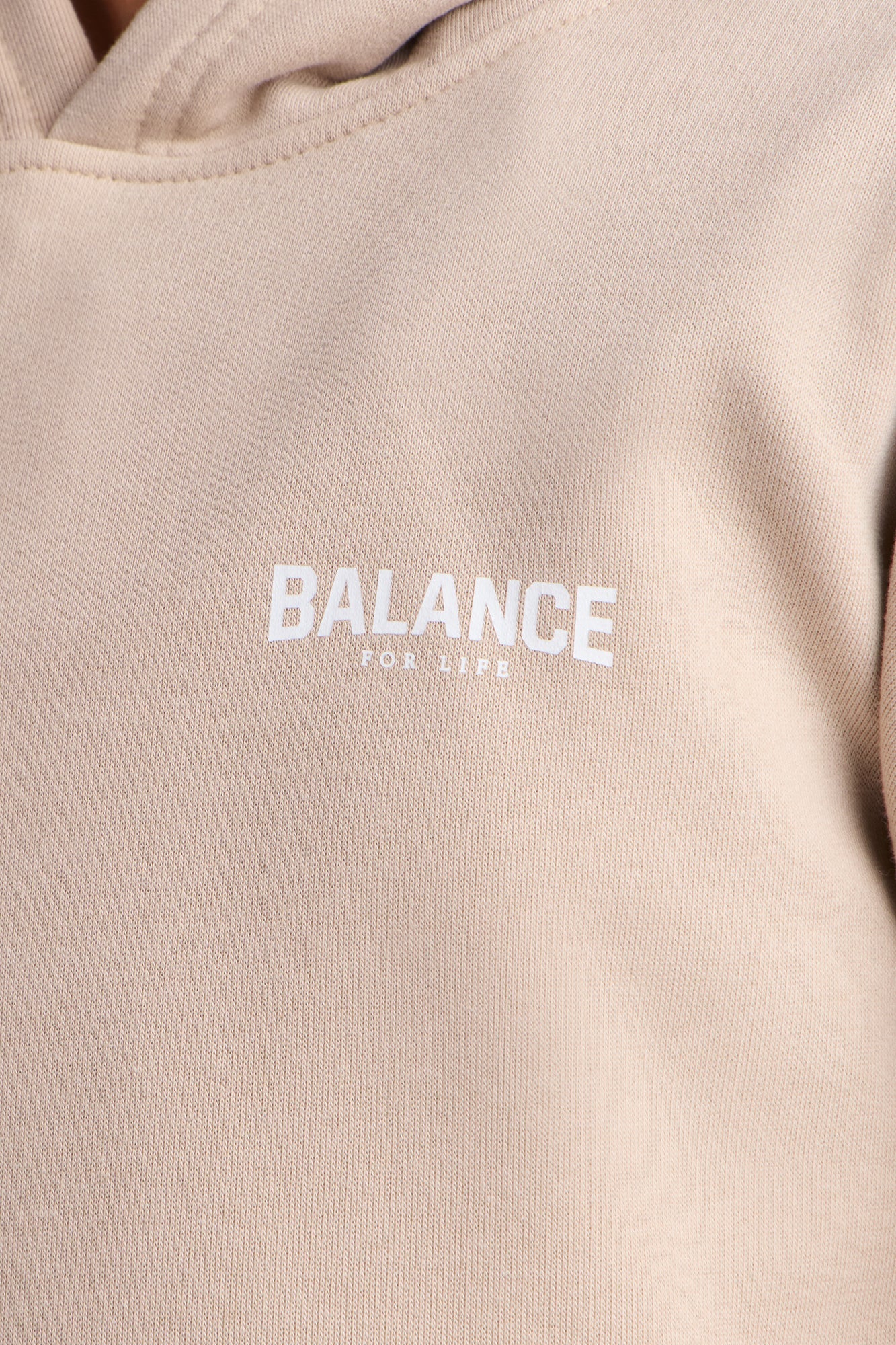 Mini Positive Spirit Fleece Pant Set - Stone