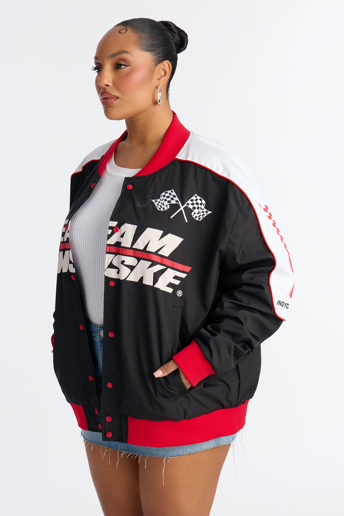 Indy Car Team Penske Jacket - Black/Red