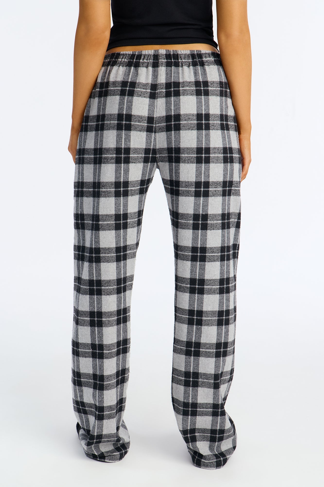 So Chill Flannel PJ Pants - Grey/combo