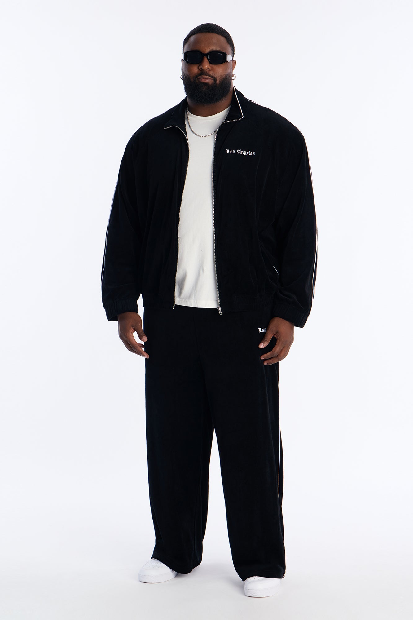 LA Track Jacket - Black