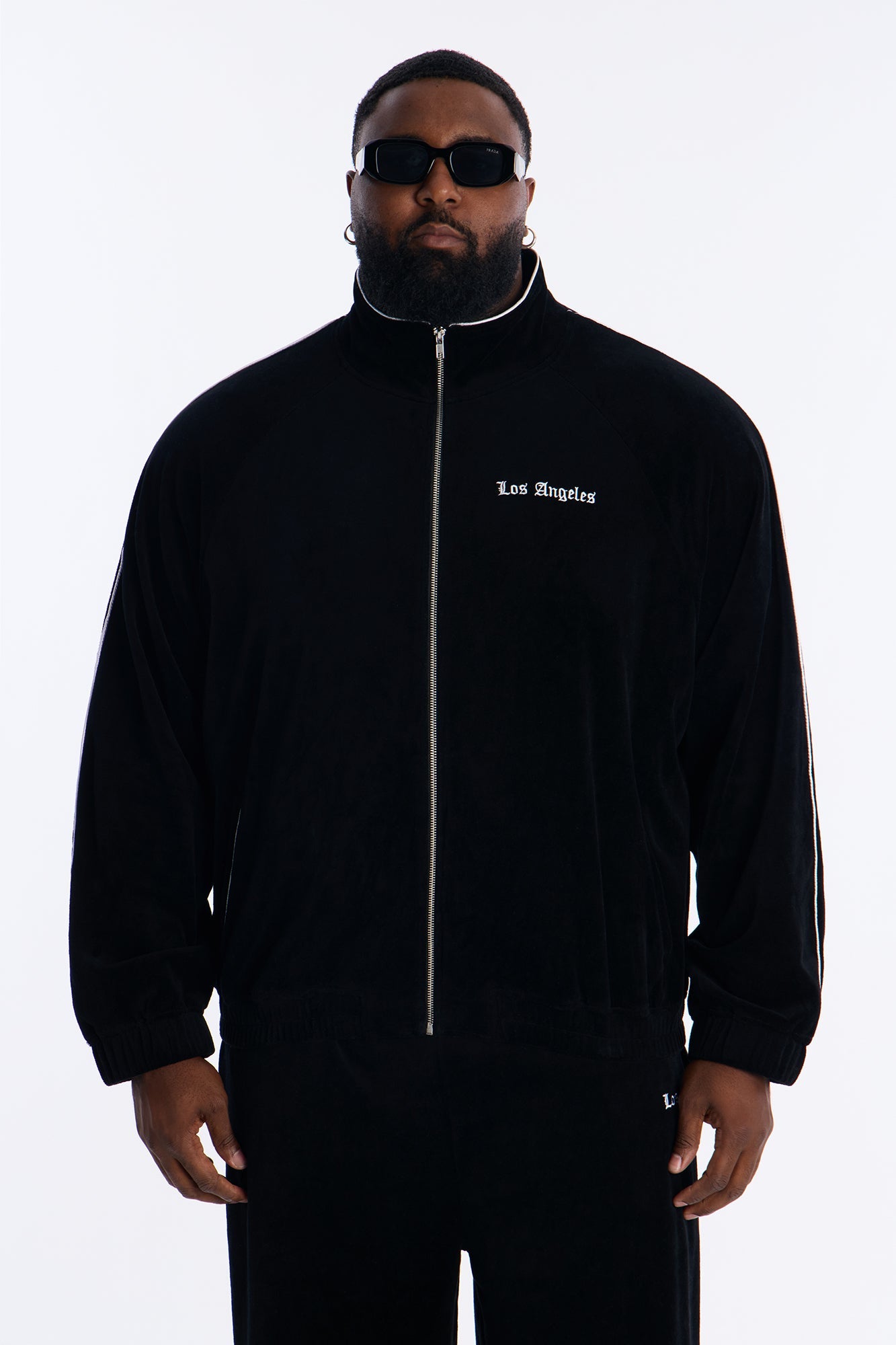 LA Track Jacket - Black