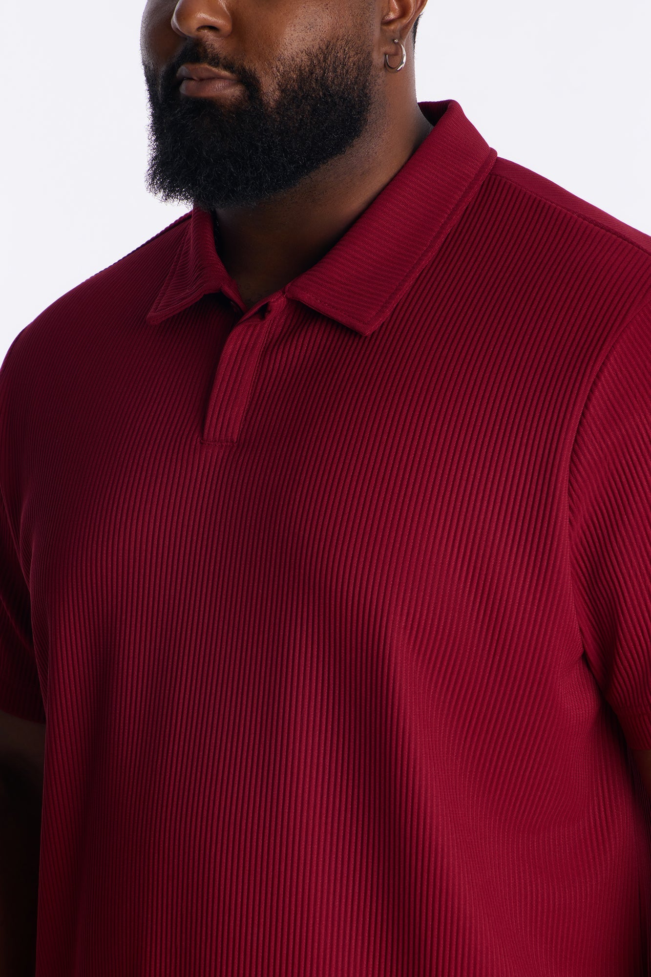 Show Up Polo Shirt - Burgundy