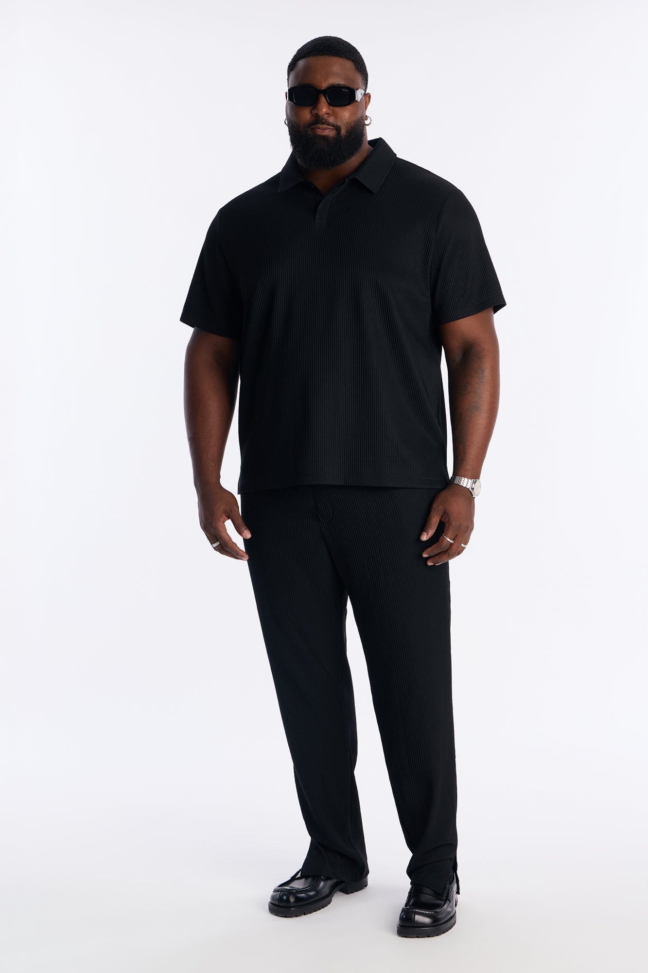 Show Up Polo Shirt - Black