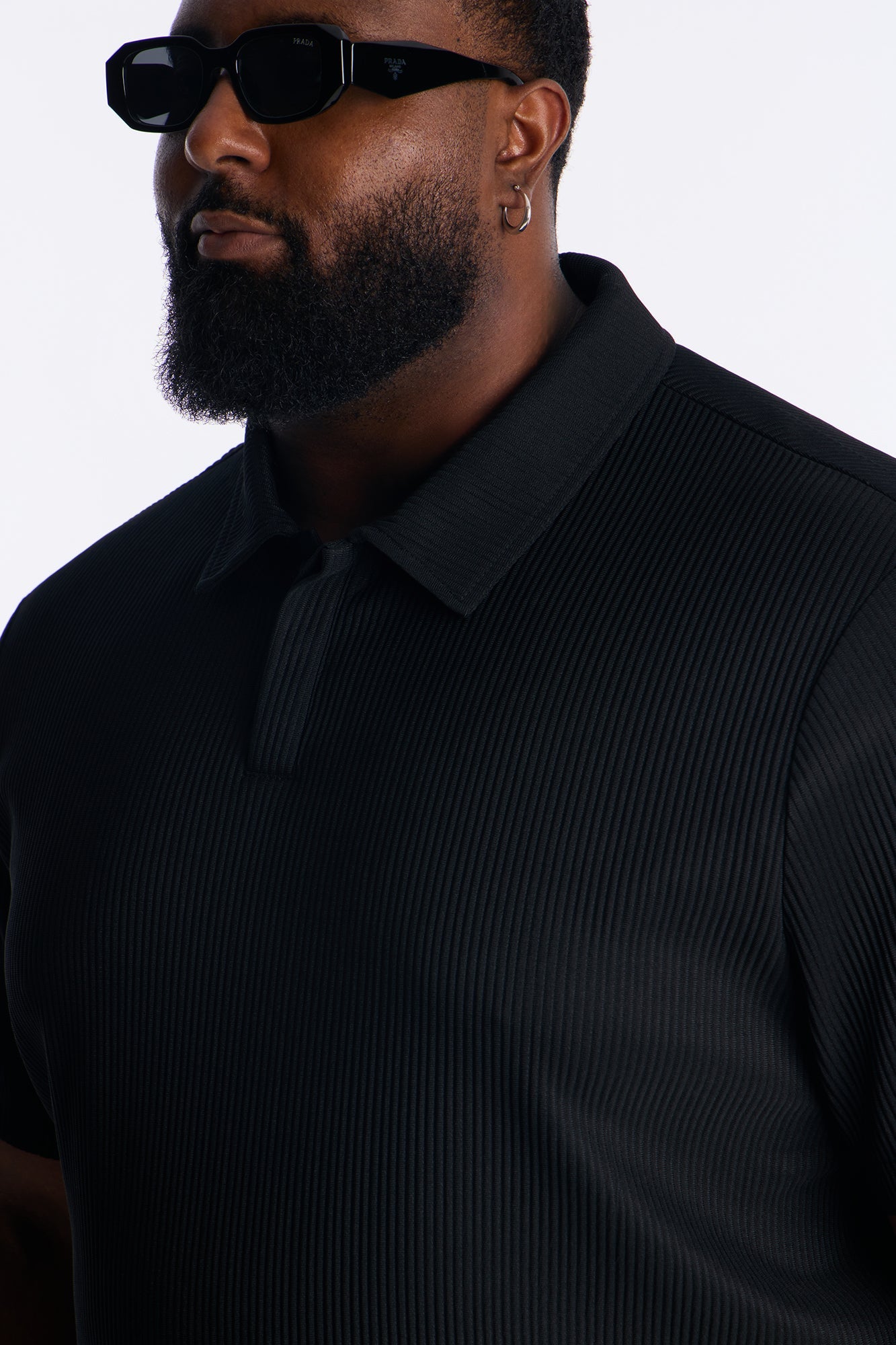 Show Up Polo Shirt - Black