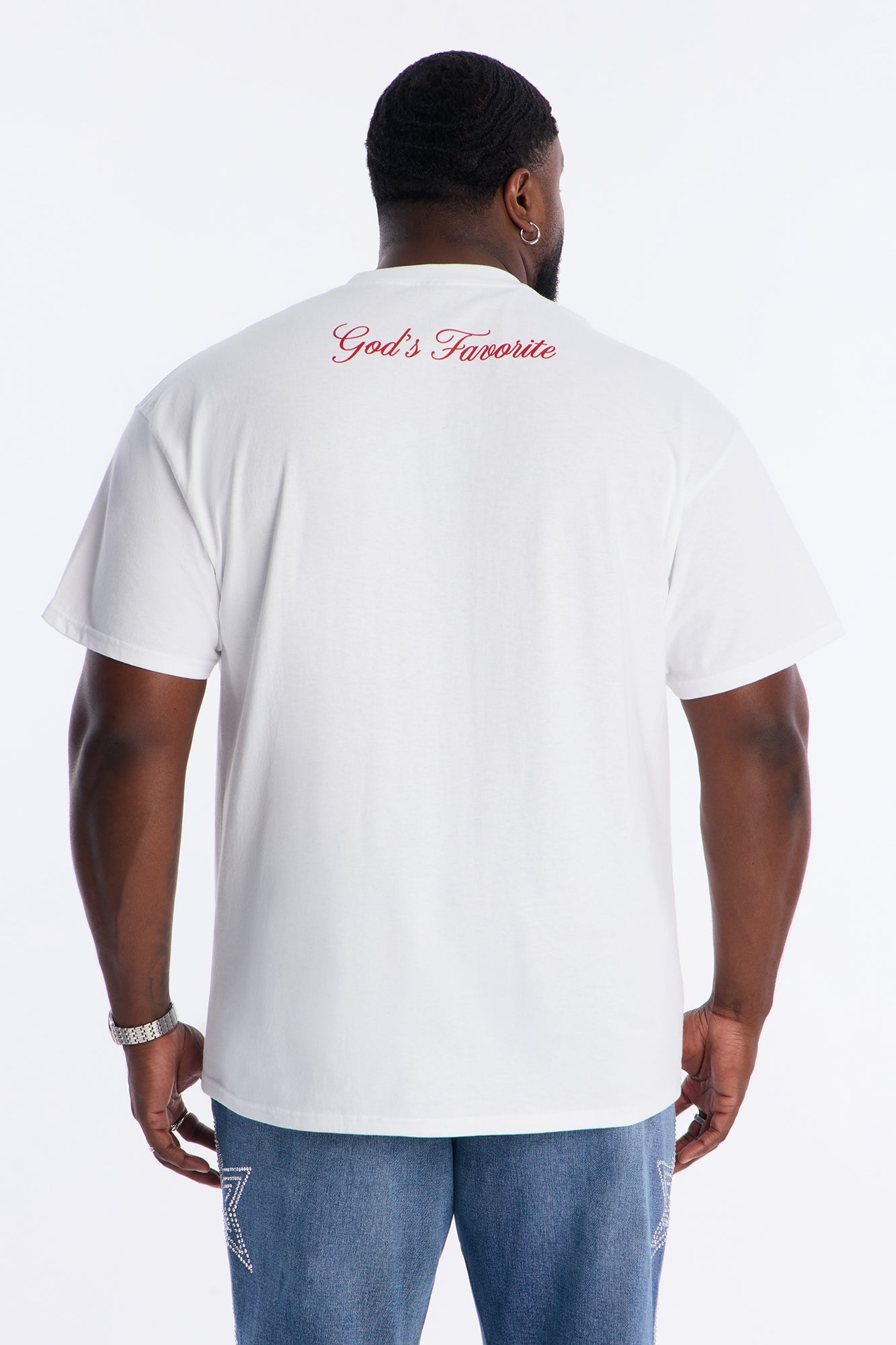Highly Favored Short Sleeve Tee - White
