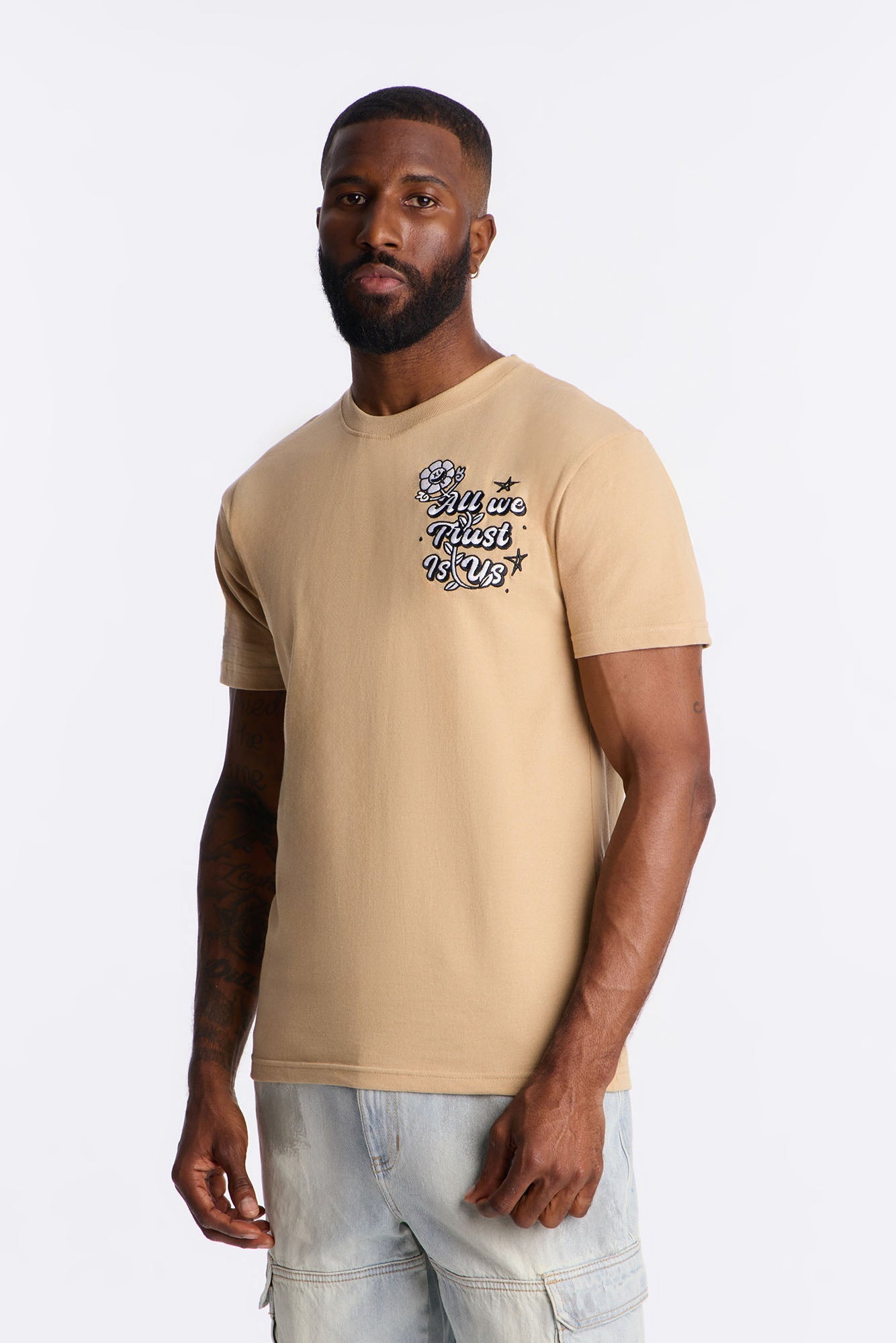 Loyalty Runs Deep Short Sleeve Tee - Khaki