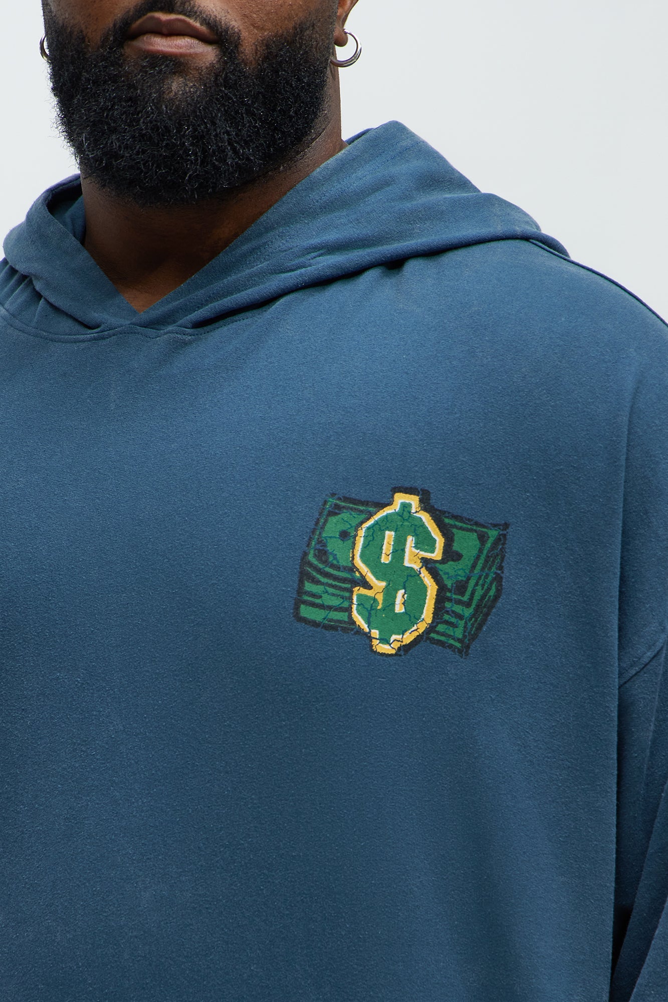 Cash Is King Hoodie - Blue