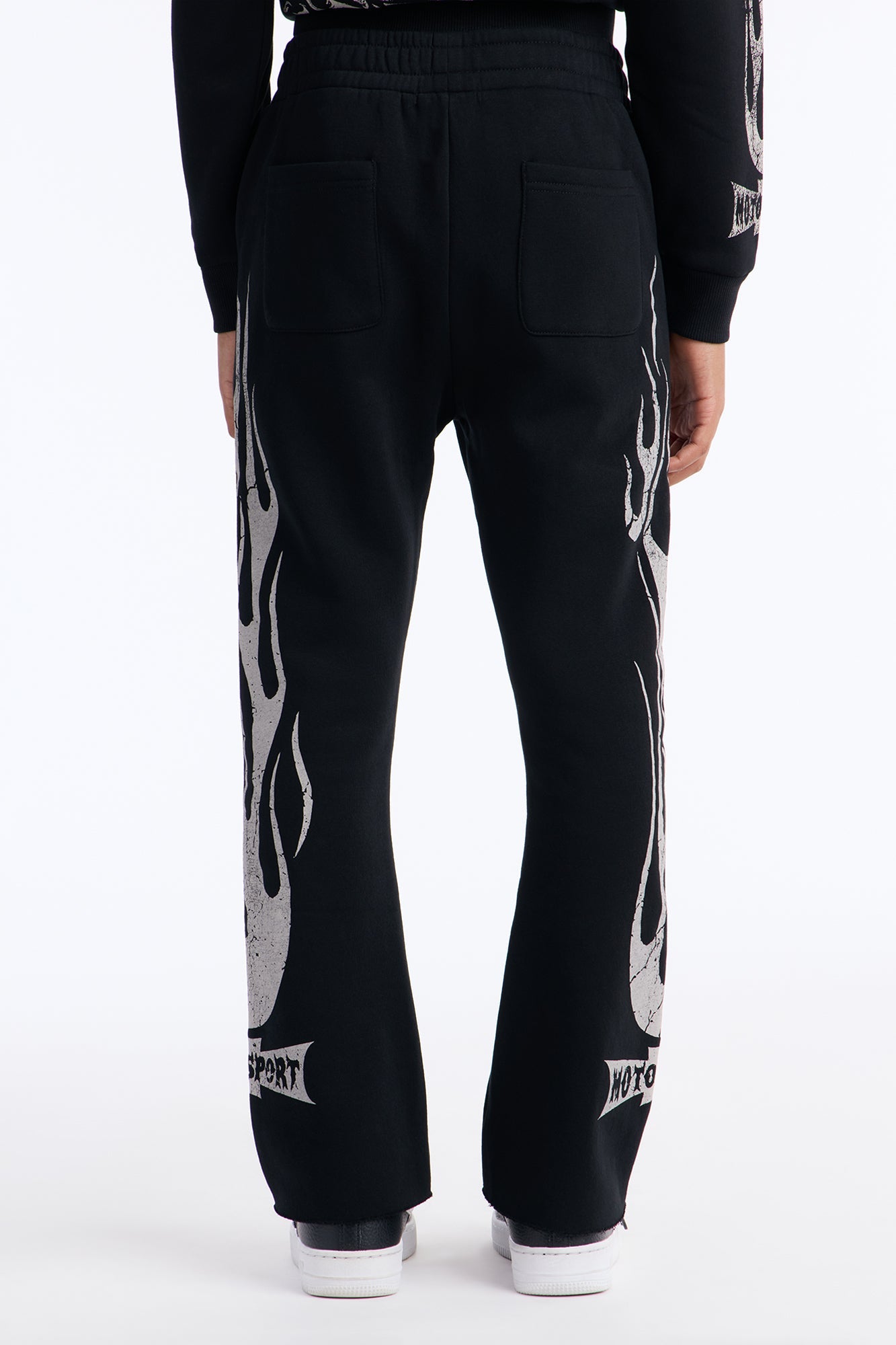 Mini Speedway Studio Raw Sweatpants - Black