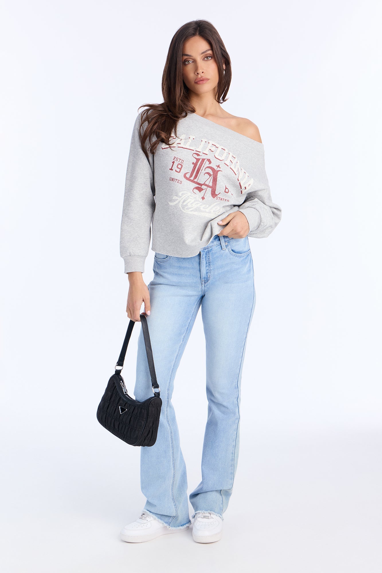 Smooth Touch Stretch Bootcut Jeans - Light Wash
