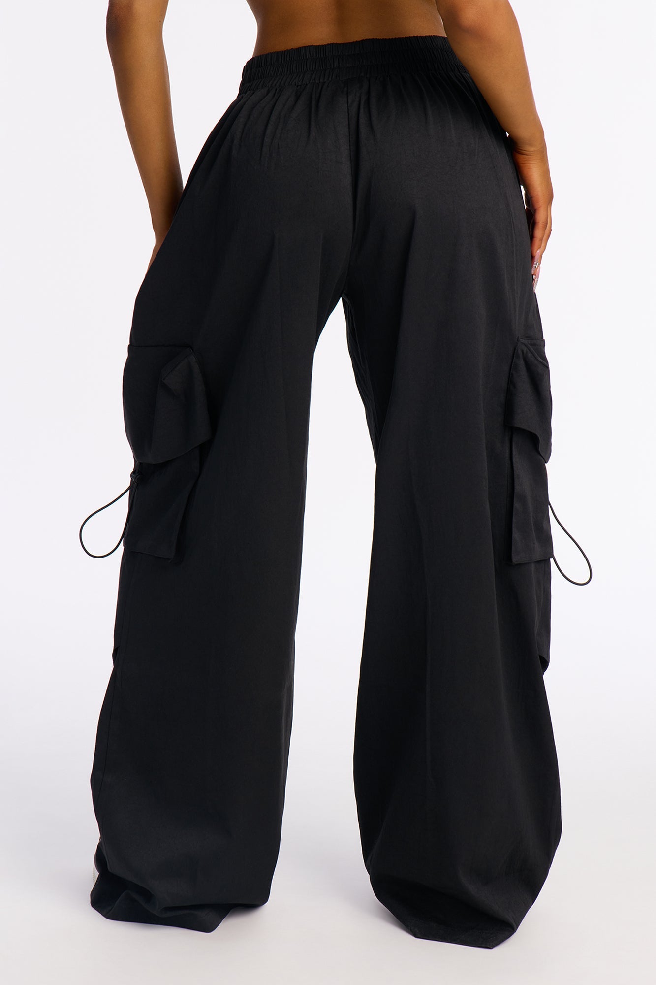 Coffee Break Wide Leg Pant 32″ - Black