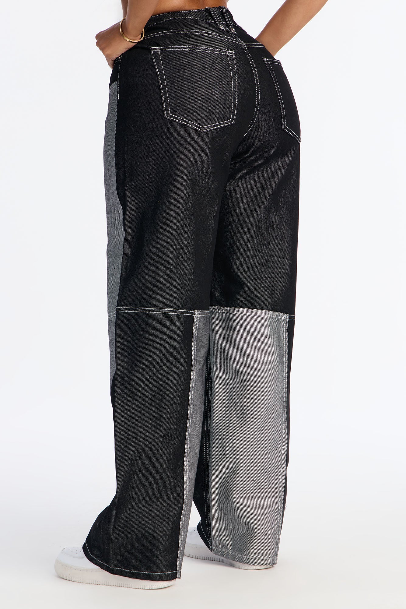 Double Agent Utility Panel Jeans - Black