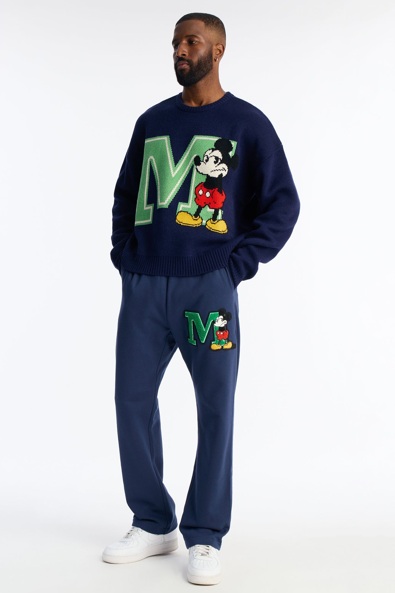 Disney Mr Mickey Sweater - Navy