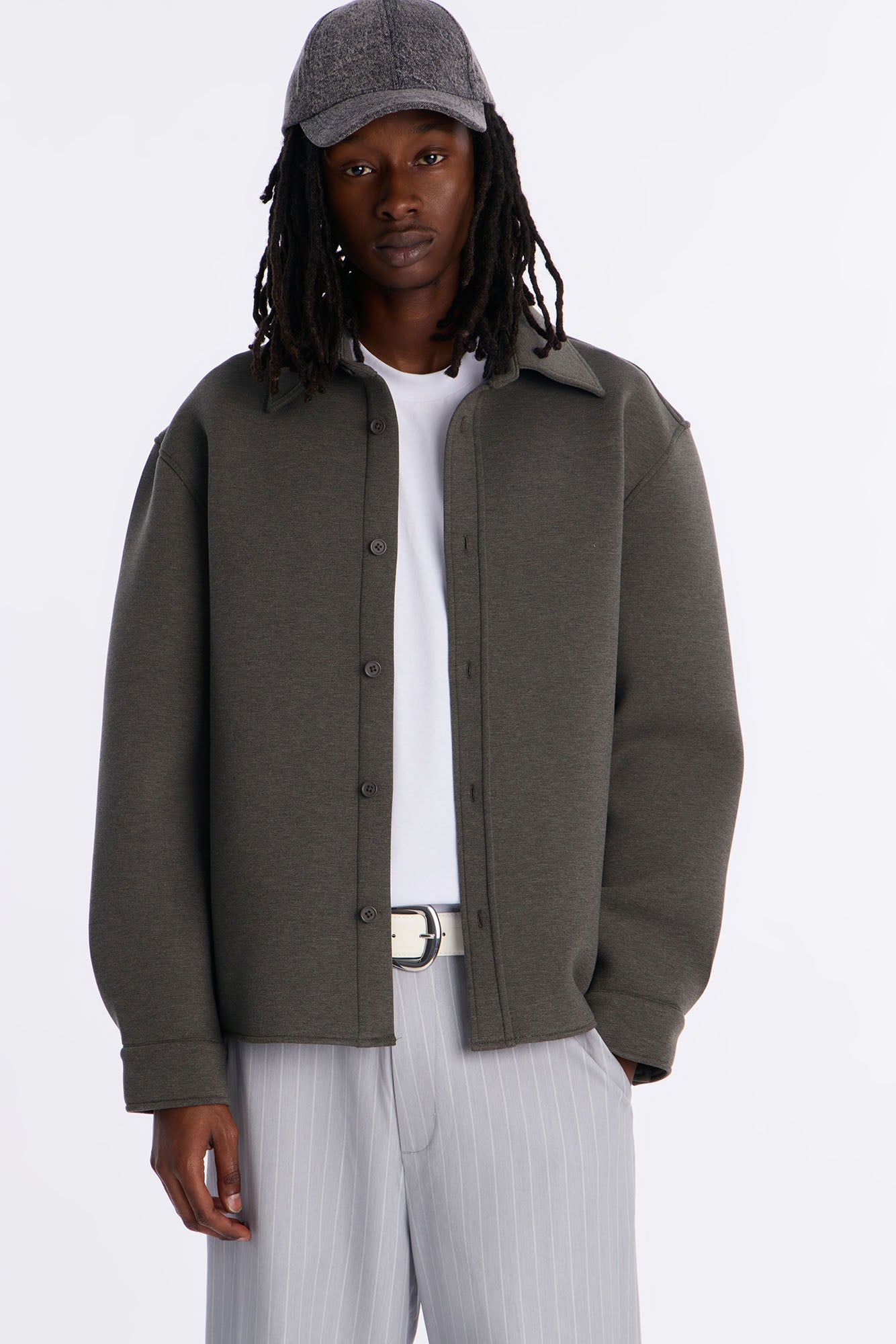 Relaxed Arclight Interlock Shirt - Brown
