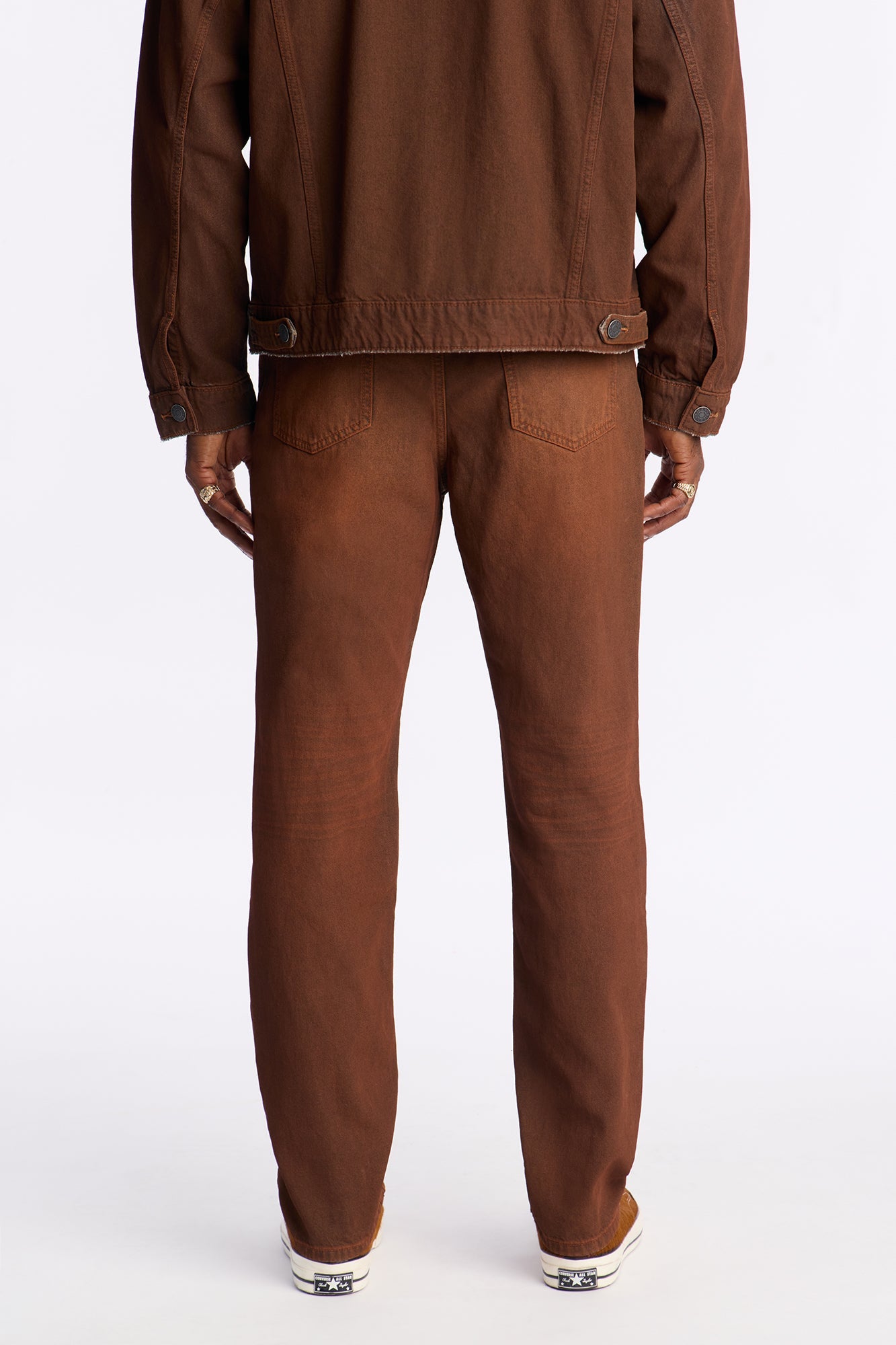 Slim Inferno Ombre Jean - Brown