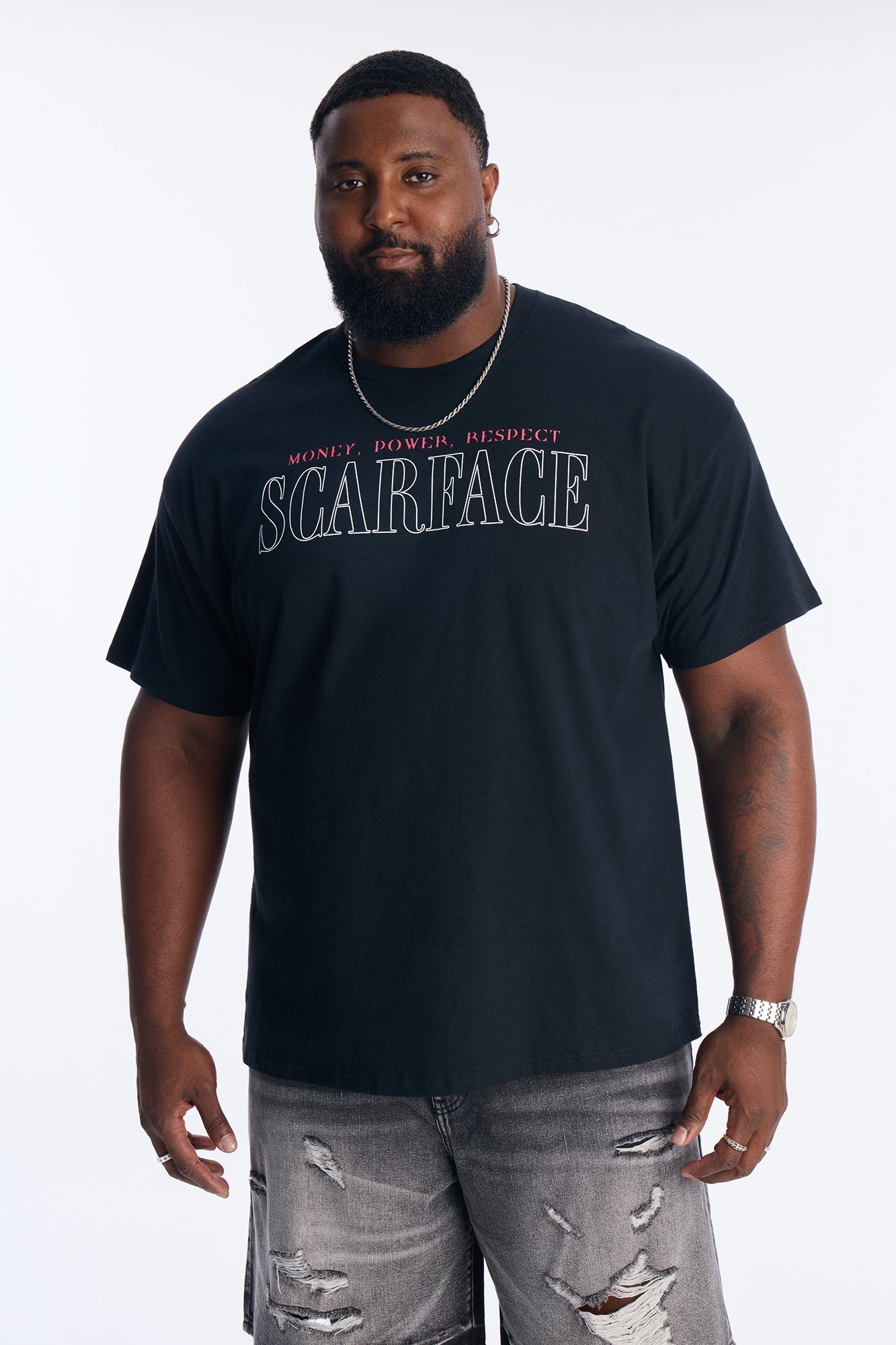 Scarface Miami 1983 Short Sleeve Tee - Black