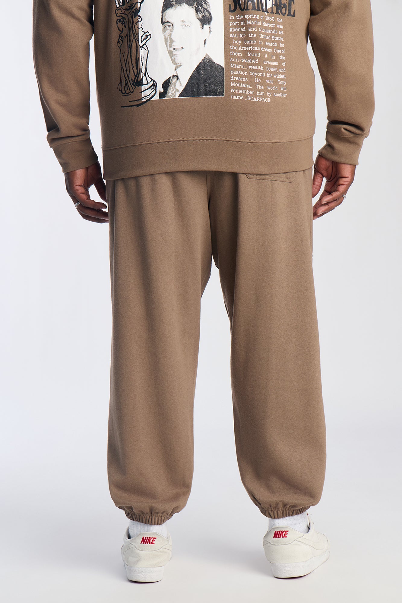 Scarface Tony Montana Jogger - Brown