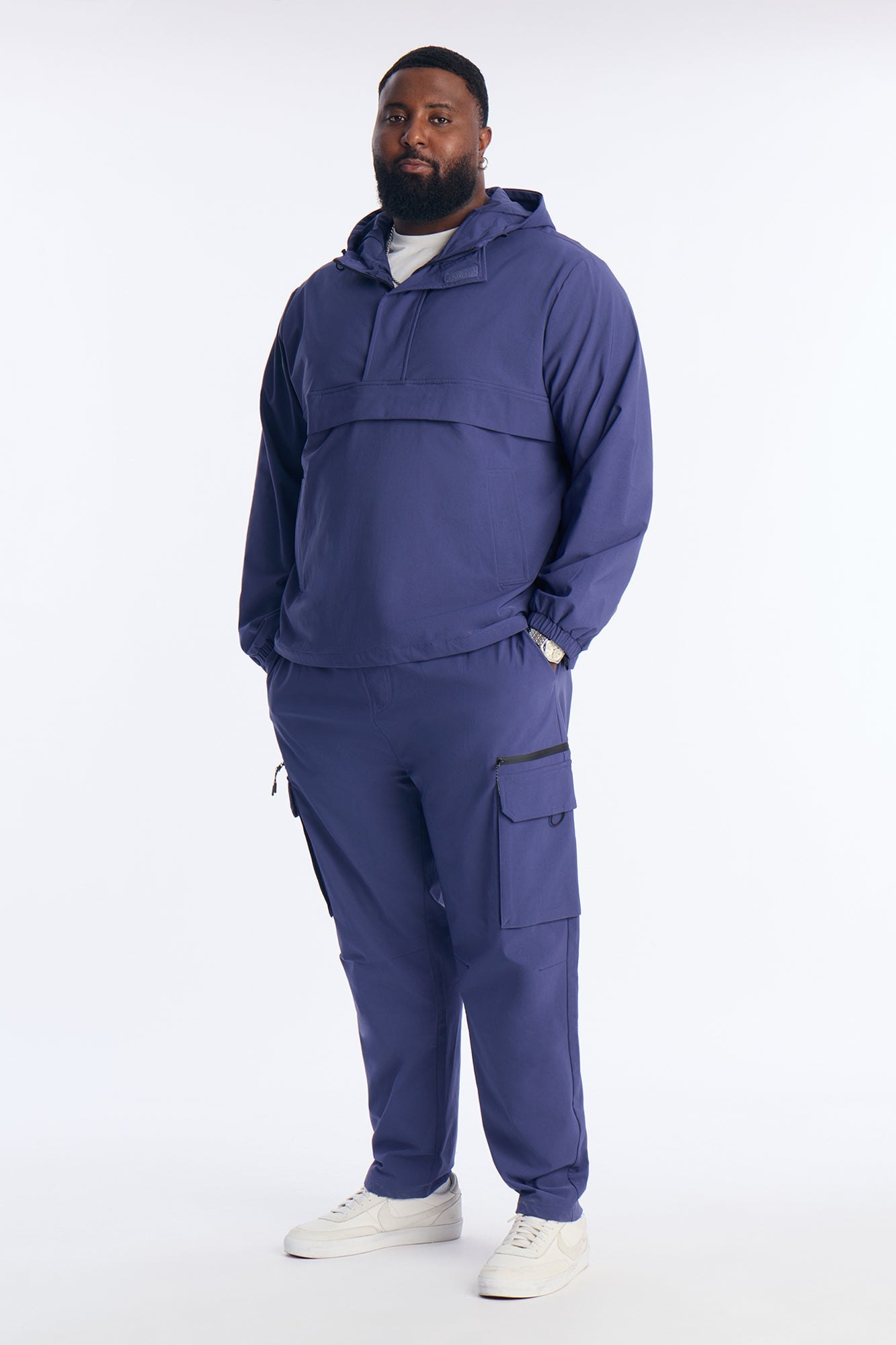 Desert Storm Stretch Cargo Pant - Navy