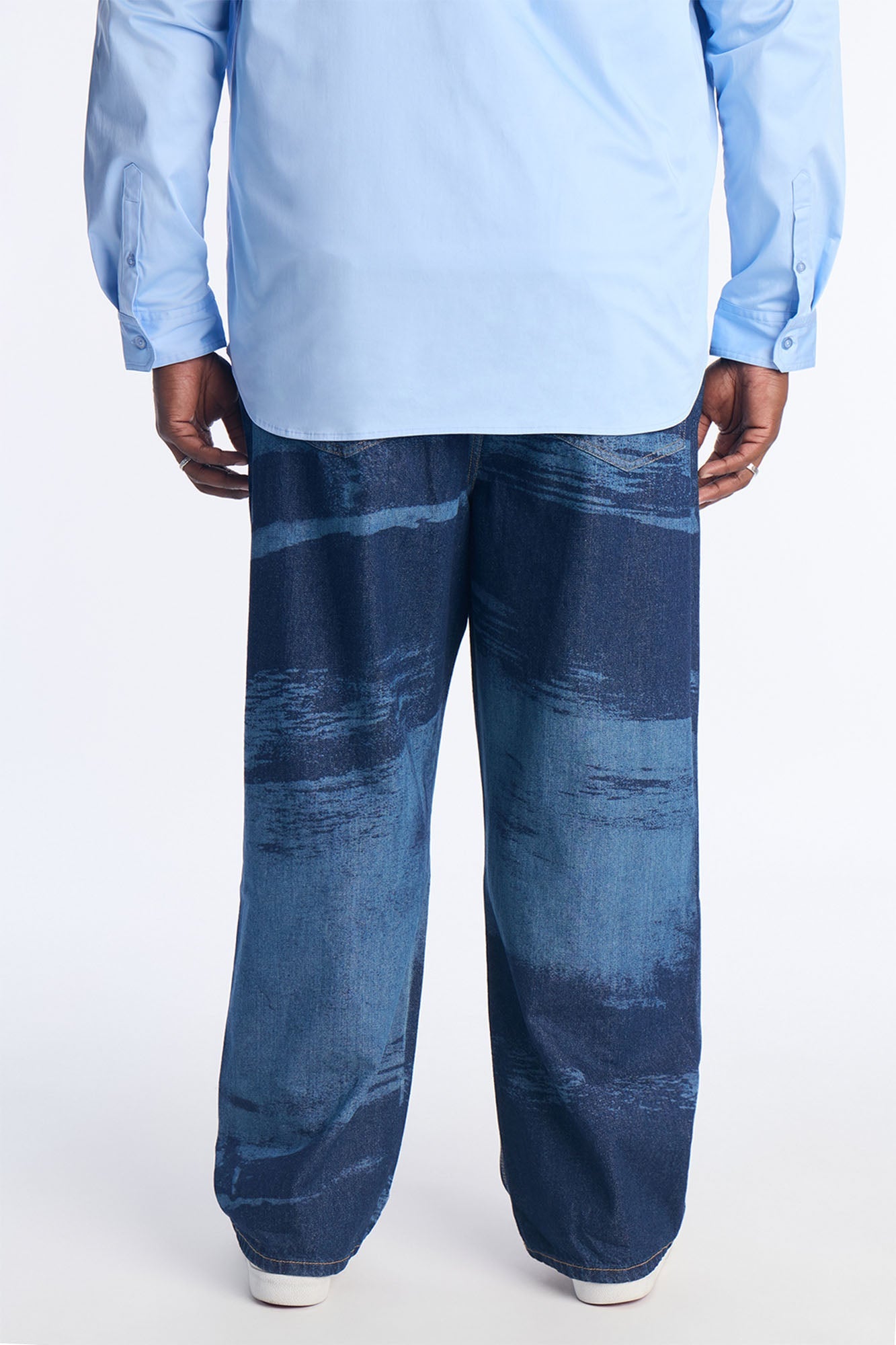 Baggy Creek Water Jean - Blue Wash