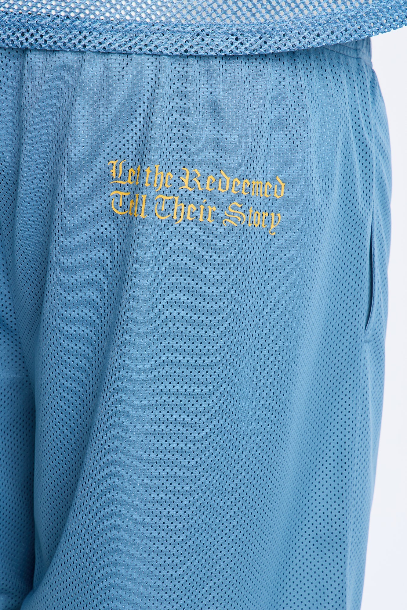 Redemption Legacy Mesh Short - Blue/combo