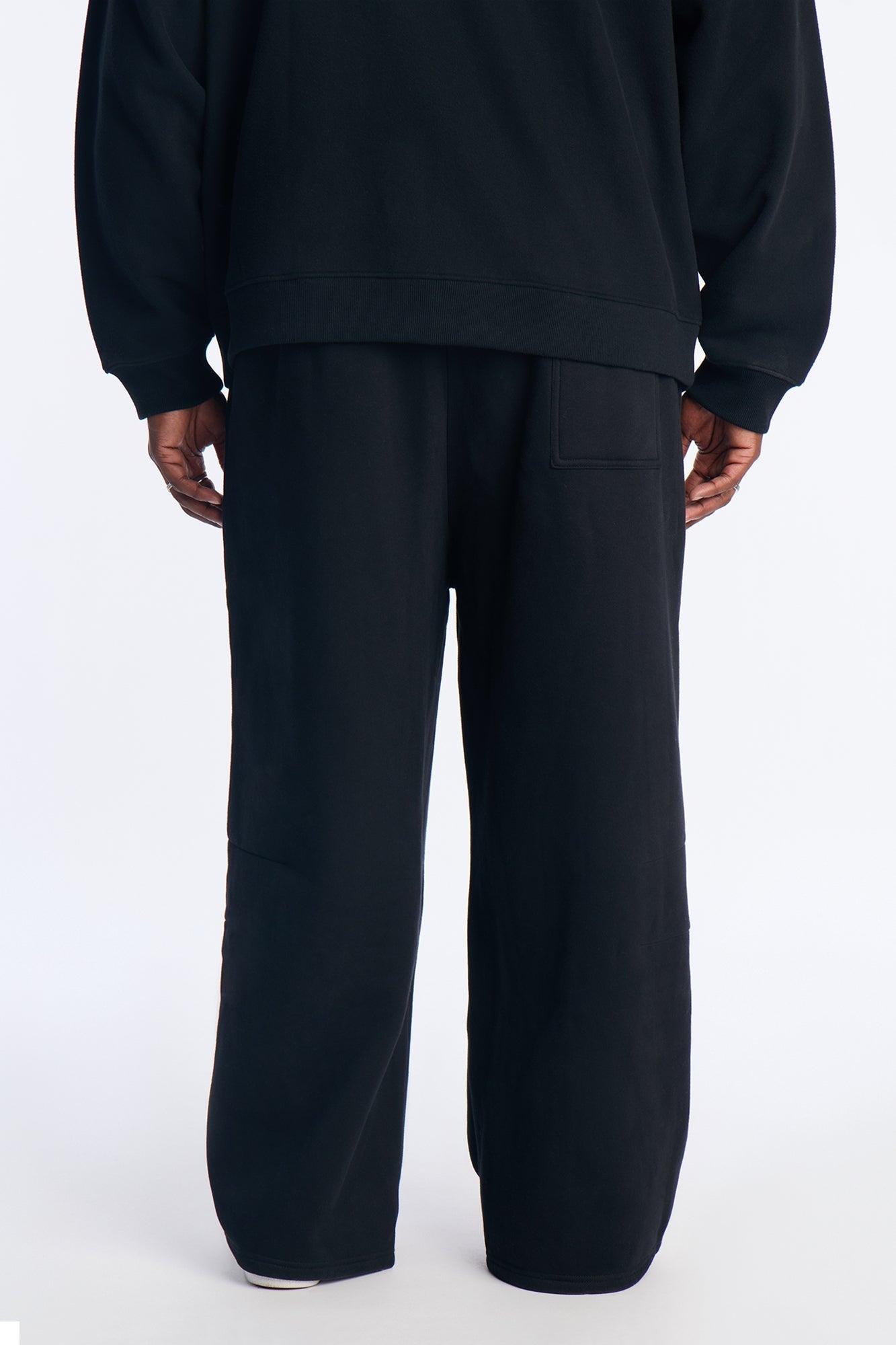 Grace Always Wide Leg Sweatpants - Black