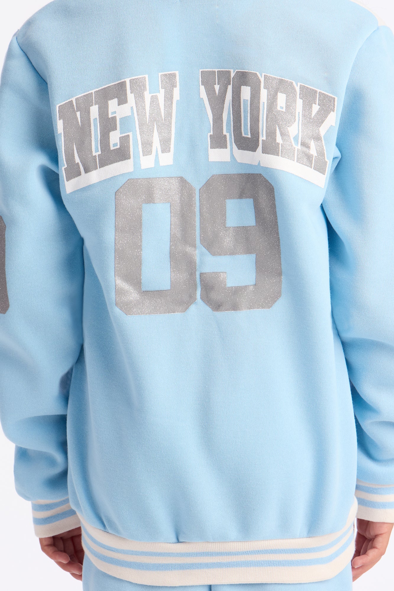 Mini New York 09 Jogger Pant Set - Blue/combo