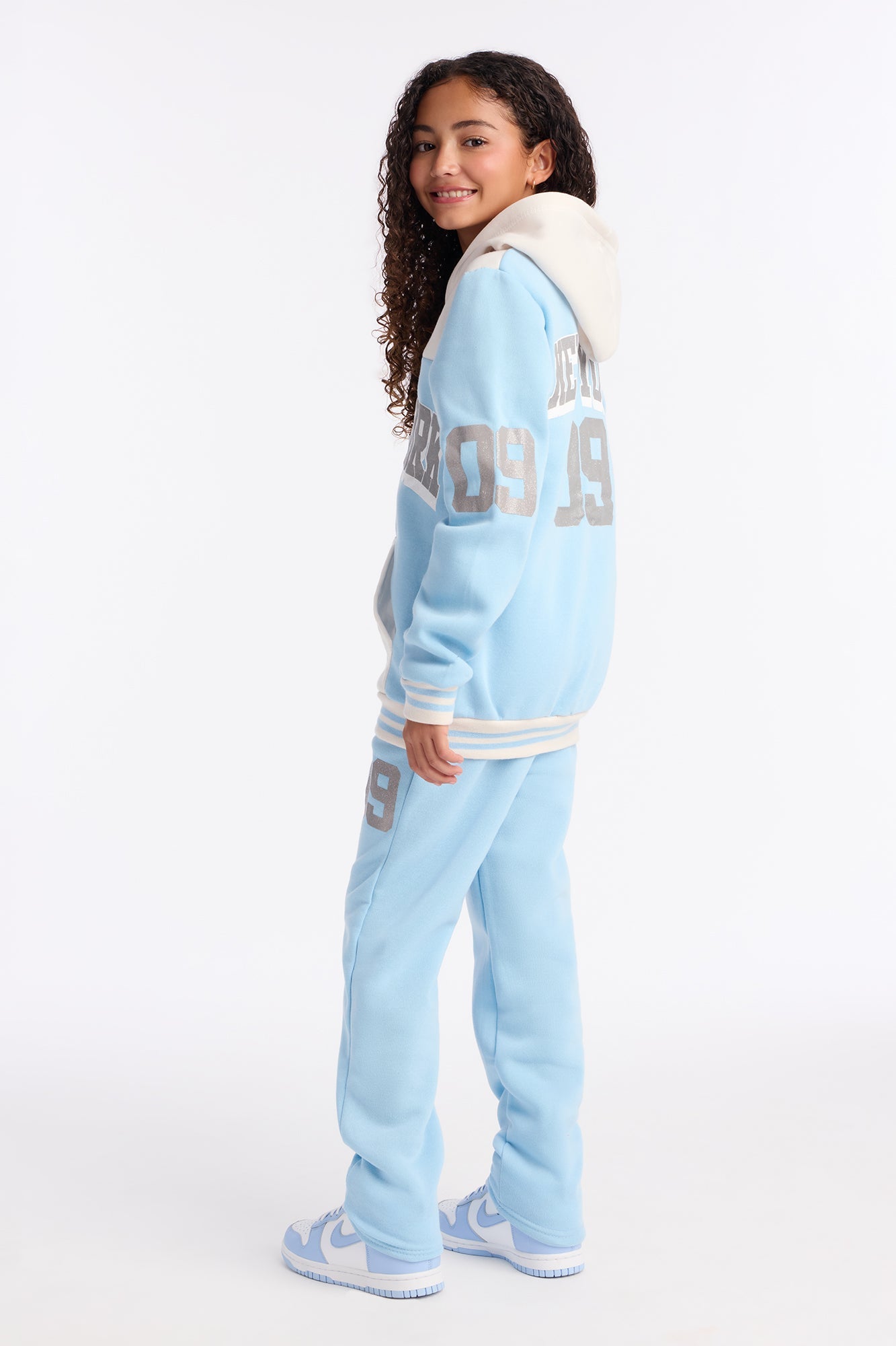 Mini New York 09 Jogger Pant Set - Blue/combo
