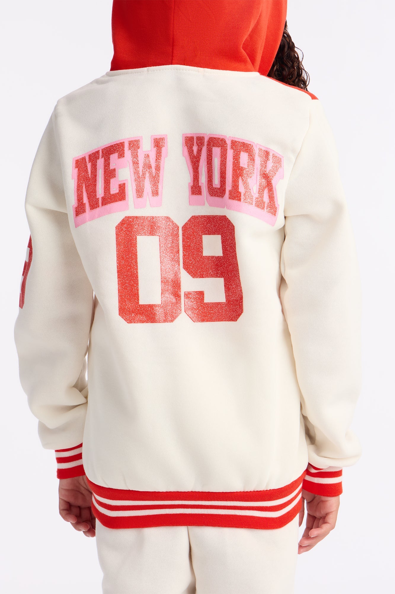 Mini New York 09 Jogger Pant Set - Cream/combo